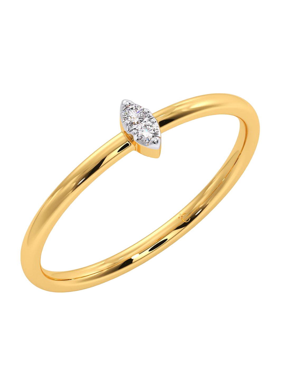CANDERE A KALYAN JEWELLERS COMPANY 14K BIS Hallmark Gold Diamond Ring, Yellow
CANDERE A KALYAN JEWELLERS COMPANY 14K BIS Hallmark Gold Diamond Ring, Yellow