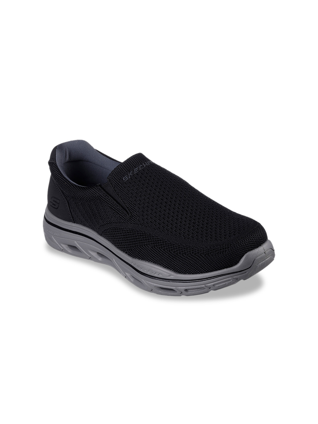 Skechers Men GLIDE-STEP EXPECTED - VIRDEN Slip On Sneakers, Black 
Skechers Men GLIDE-STEP EXPECTED - VIRDEN Slip On Sneakers, Black