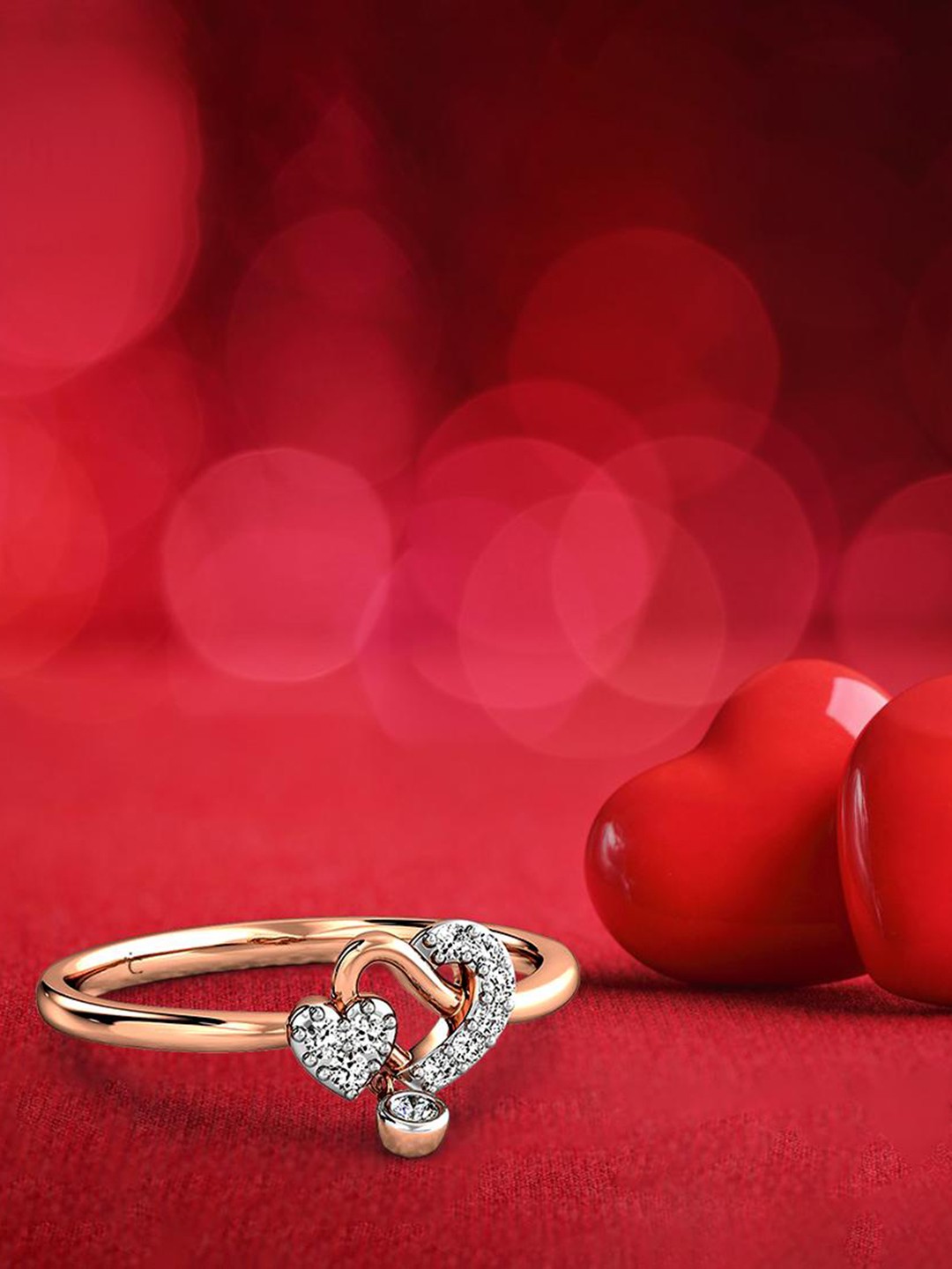 CANDERE A KALYAN JEWELLERS COMPANY 18KT Rose Gold Diamond Finger Ring- 1.71 g
CANDERE A KALYAN JEWELLERS COMPANY 18KT Rose Gold Diamond Finger Ring- 1.71 g