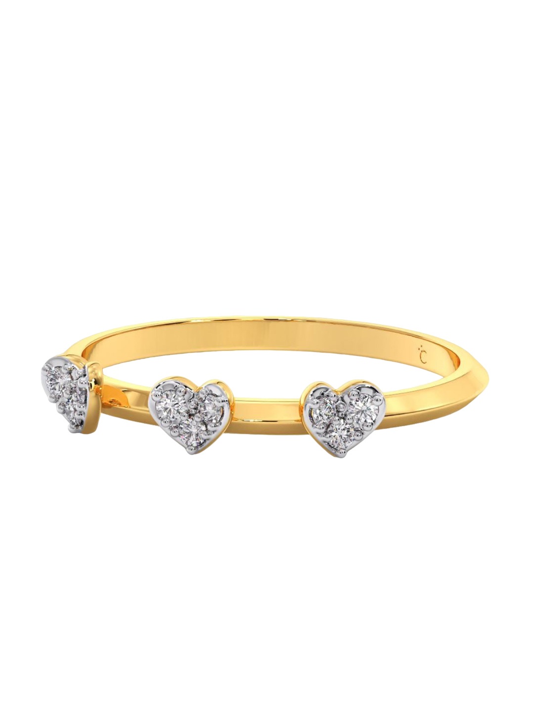 CANDERE A KALYAN JEWELLERS COMPANY 18KT Gold Diamond Finger Ring- 1.4 gm, Yellow
CANDERE A KALYAN JEWELLERS COMPANY 18KT Gold Diamond Finger Ring- 1.4 gm, Yellow