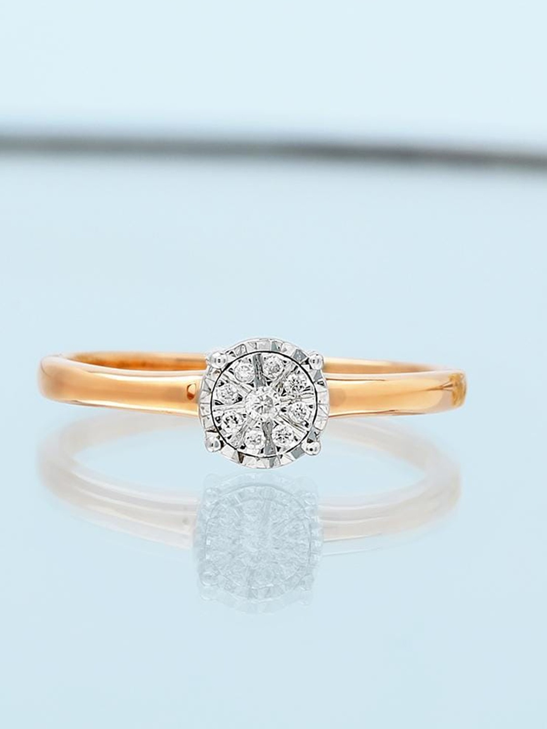 CANDERE A KALYAN JEWELLERS COMPANY 18K Gold BIS Hallmark Diamond Finger Ring - 1.91g, Yellow
CANDERE A KALYAN JEWELLERS COMPANY 18K Gold BIS Hallmark Diamond Finger Ring - 1.91g, Yellow