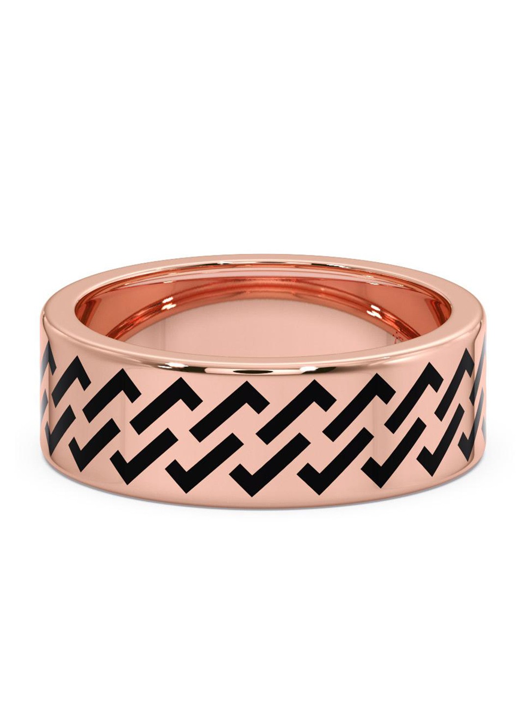 CANDERE A KALYAN JEWELLERS COMPANY Men 14KT BIS Hallmark Rose Gold Finger Ring-4.77 g
CANDERE A KALYAN JEWELLERS COMPANY Men 14KT BIS Hallmark Rose Gold Finger Ring-4.77 g