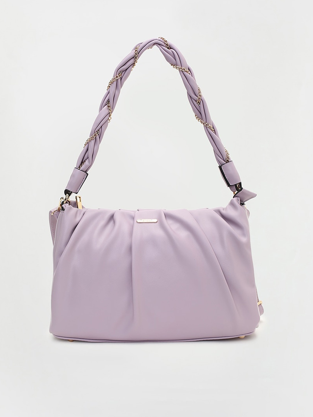 Ginger by Lifestyle Structured Shoulder Bag, Purple