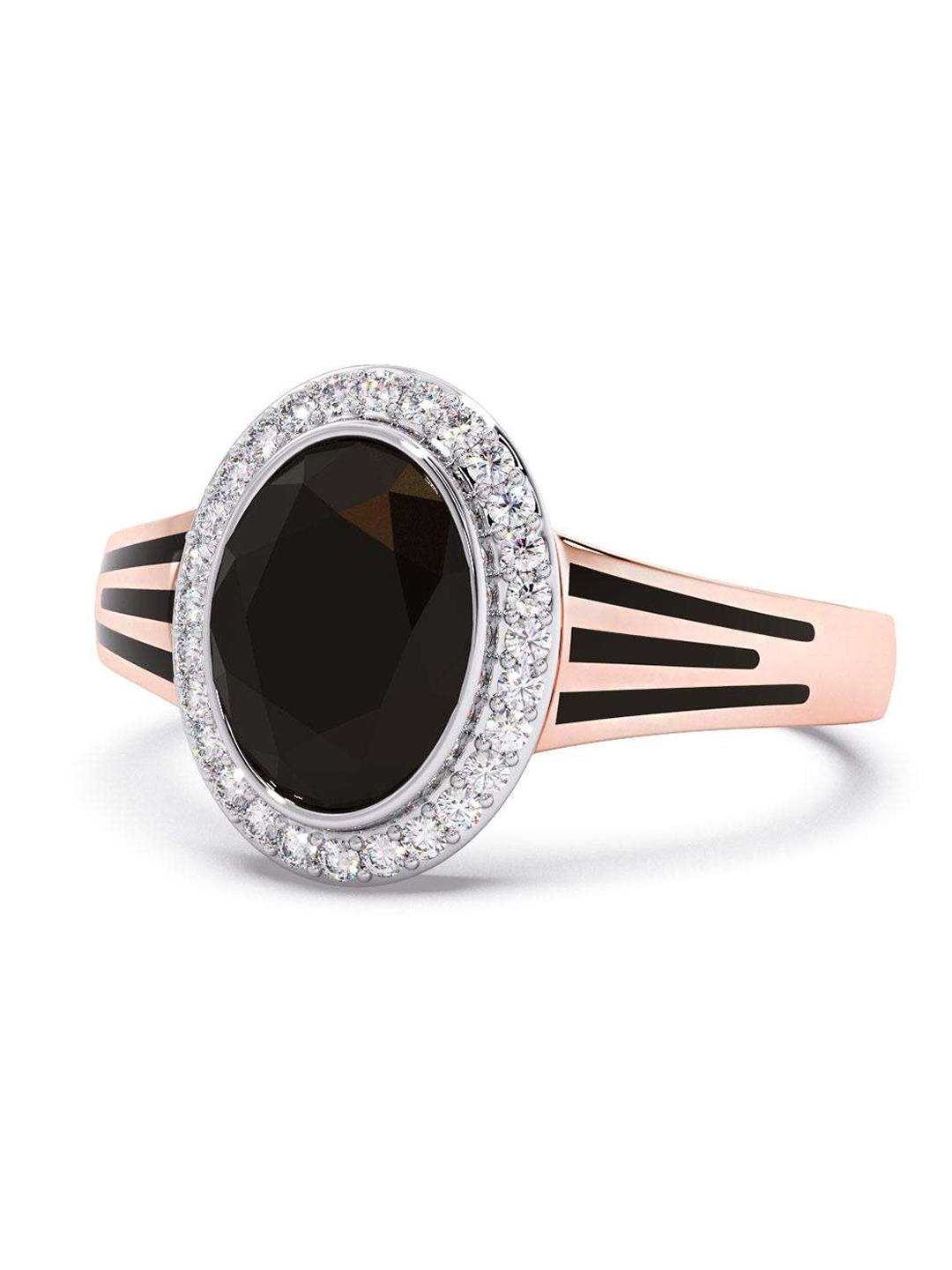CANDERE A KALYAN JEWELLERS COMPANY Men Diamond-Studded 14KT Rose Gold Ring - 4.98 gm
CANDERE A KALYAN JEWELLERS COMPANY Men Diamond-Studded 14KT Rose Gold Ring - 4.98 gm