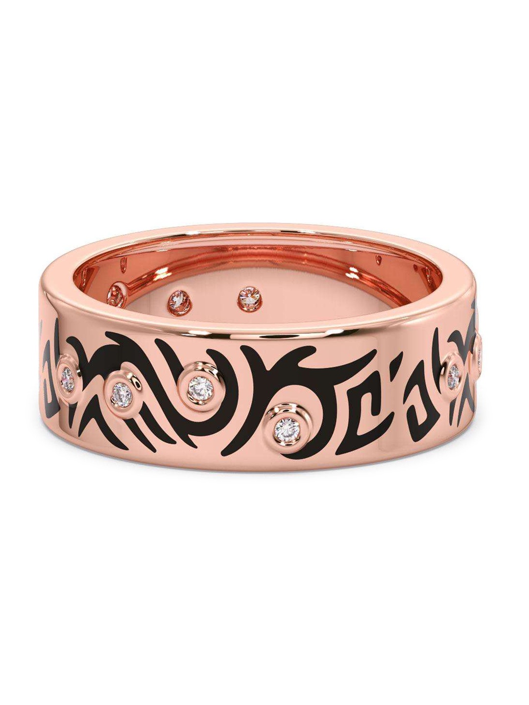 CANDERE A KALYAN JEWELLERS COMPANY Men 18KT Rose Gold Diamond-Studded Ring - 5.6 gm
CANDERE A KALYAN JEWELLERS COMPANY Men 18KT Rose Gold Diamond-Studded Ring - 5.6 gm