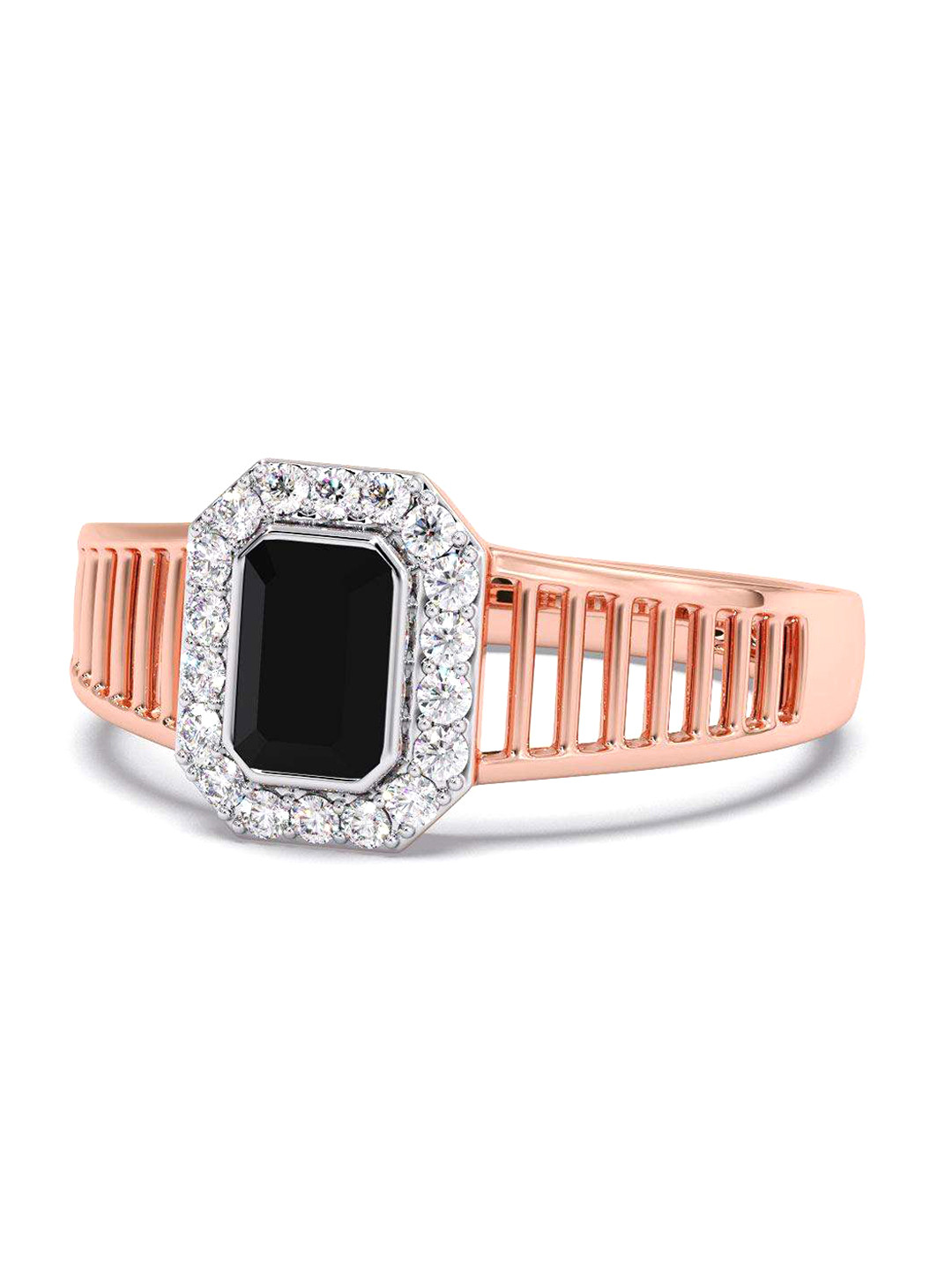 CANDERE A KALYAN JEWELLERS COMPANY Men 18KT Rose Gold Diamond Finger Ring - 5.74 g
CANDERE A KALYAN JEWELLERS COMPANY Men 18KT Rose Gold Diamond Finger Ring - 5.74 g