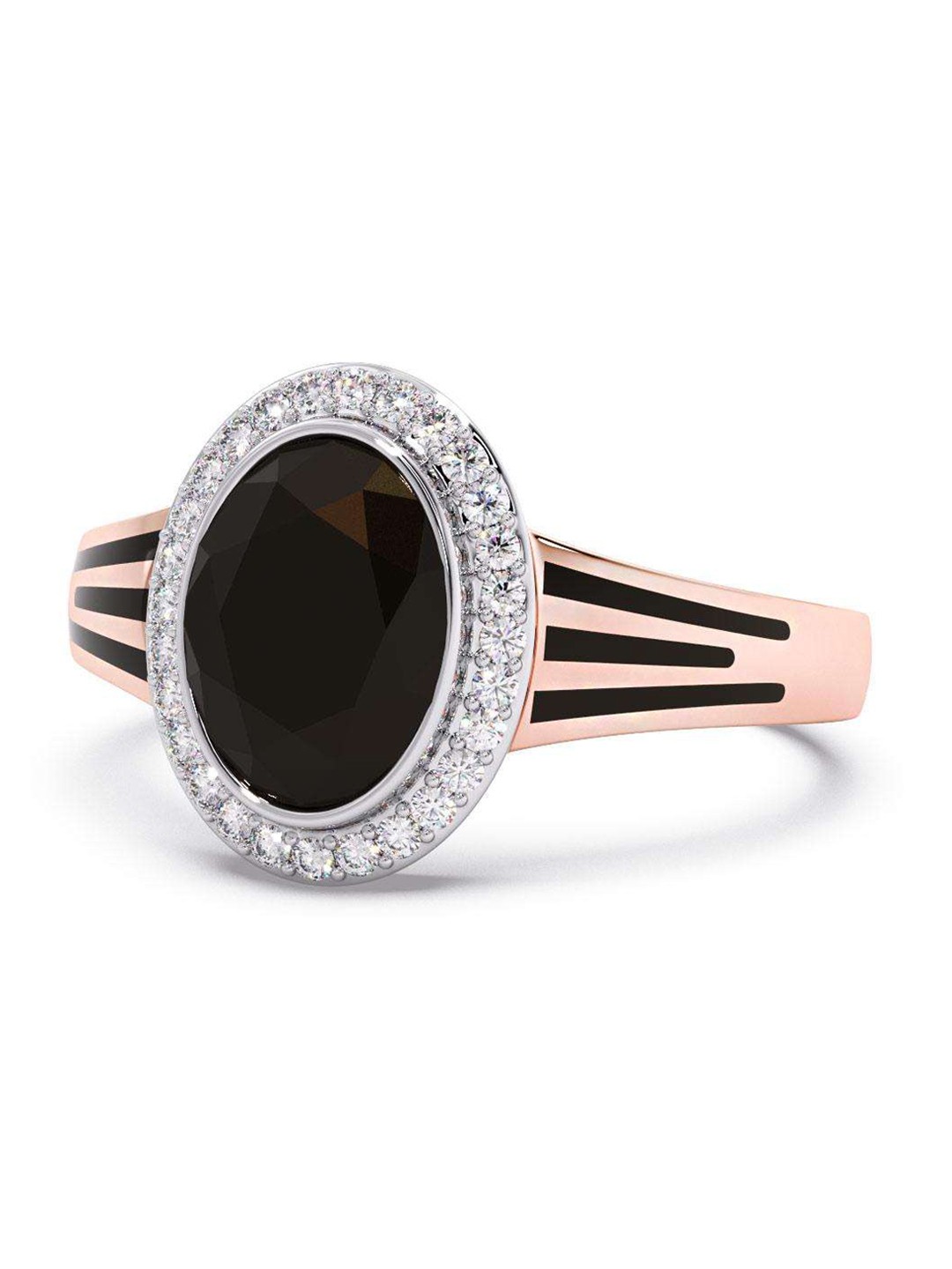 CANDERE A KALYAN JEWELLERS COMPANY Men Diamond-Studded 18KT Rose Gold Ring - 5.86 gm
CANDERE A KALYAN JEWELLERS COMPANY Men Diamond-Studded 18KT Rose Gold Ring - 5.86 gm