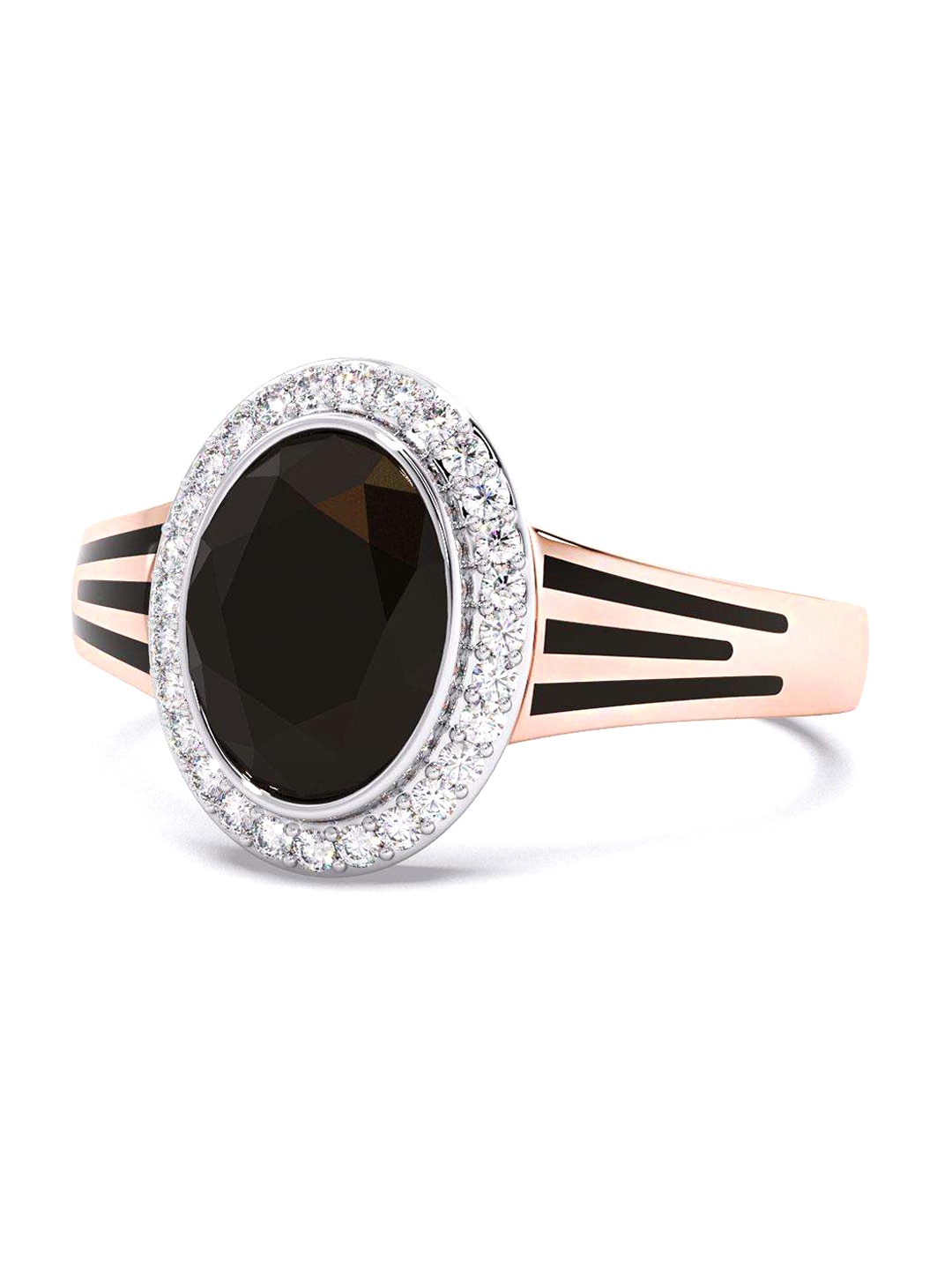 CANDERE A KALYAN JEWELLERS COMPANY Men Diamond-Studded 14KT Rose Gold Ring - 5.03 gm
CANDERE A KALYAN JEWELLERS COMPANY Men Diamond-Studded 14KT Rose Gold Ring - 5.03 gm