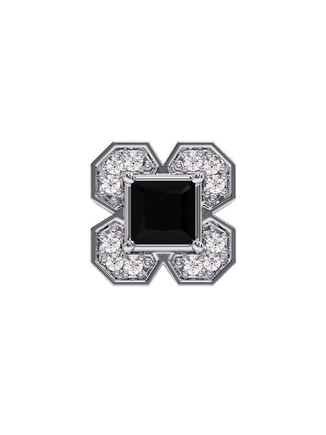 CANDERE A KALYAN JEWELLERS COMPANY Men 18KT White Gold Diamond Stud Earring-2.2gm, Silver
CANDERE A KALYAN JEWELLERS COMPANY Men 18KT White Gold Diamond Stud Earring-2.2gm, Silver