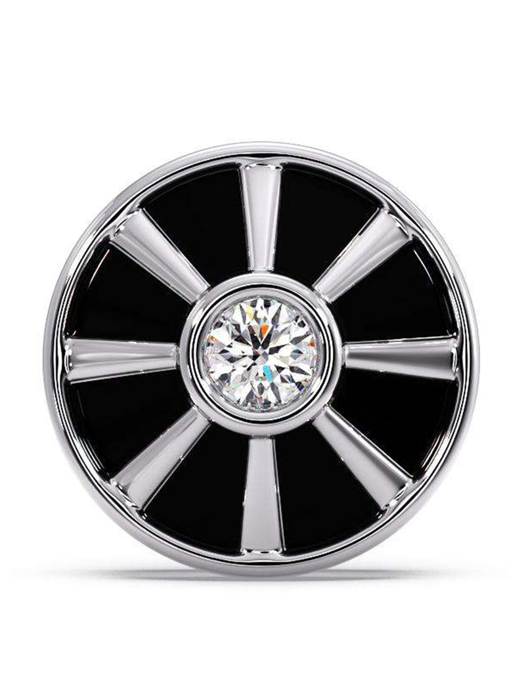 CANDERE A KALYAN JEWELLERS COMPANY Men 14KT White Gold Diamond Stud Earring-1.11gm, Silver
CANDERE A KALYAN JEWELLERS COMPANY Men 14KT White Gold Diamond Stud Earring-1.11gm, Silver