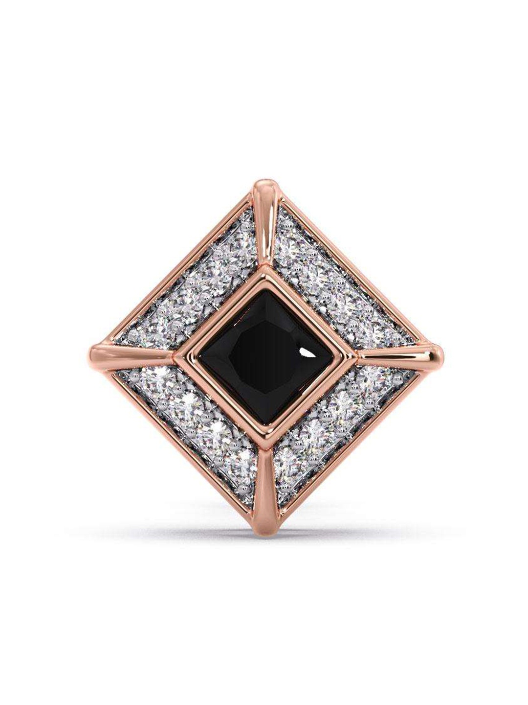 CANDERE A KALYAN JEWELLERS COMPANY Men Diamond-Studded 14KT Rose Gold Earrings - 1.28 g
CANDERE A KALYAN JEWELLERS COMPANY Men Diamond-Studded 14KT Rose Gold Earrings - 1.28 g