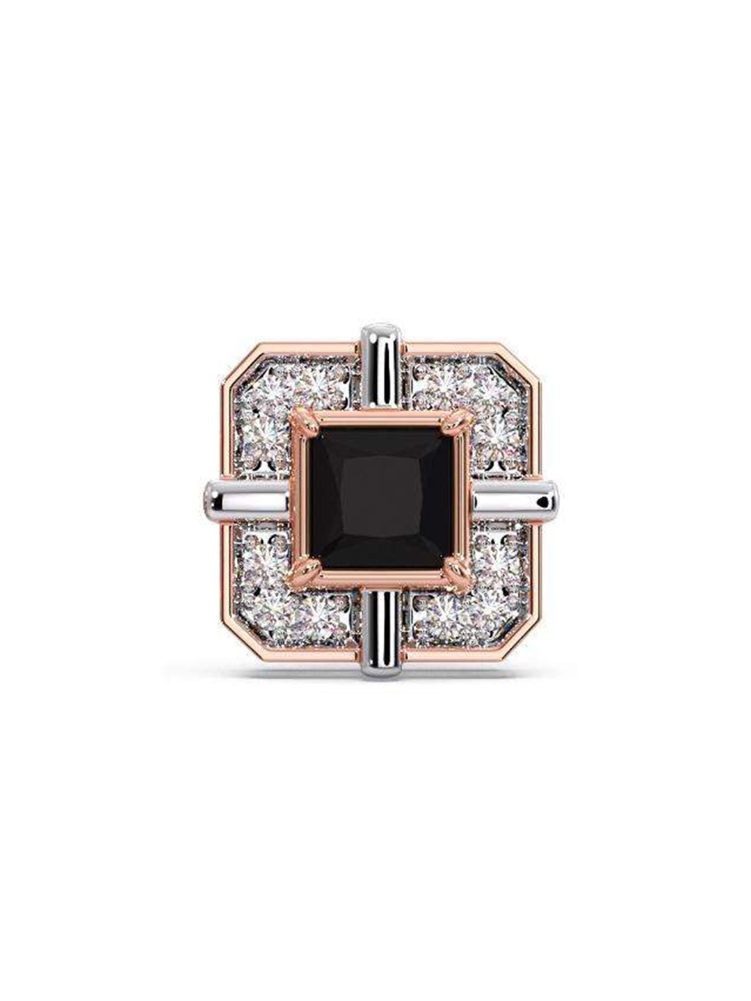 CANDERE A KALYAN JEWELLERS COMPANY Men Diamond-Studded 14KT Rose Gold Earrings - 1.11 gm
CANDERE A KALYAN JEWELLERS COMPANY Men Diamond-Studded 14KT Rose Gold Earrings - 1.11 gm