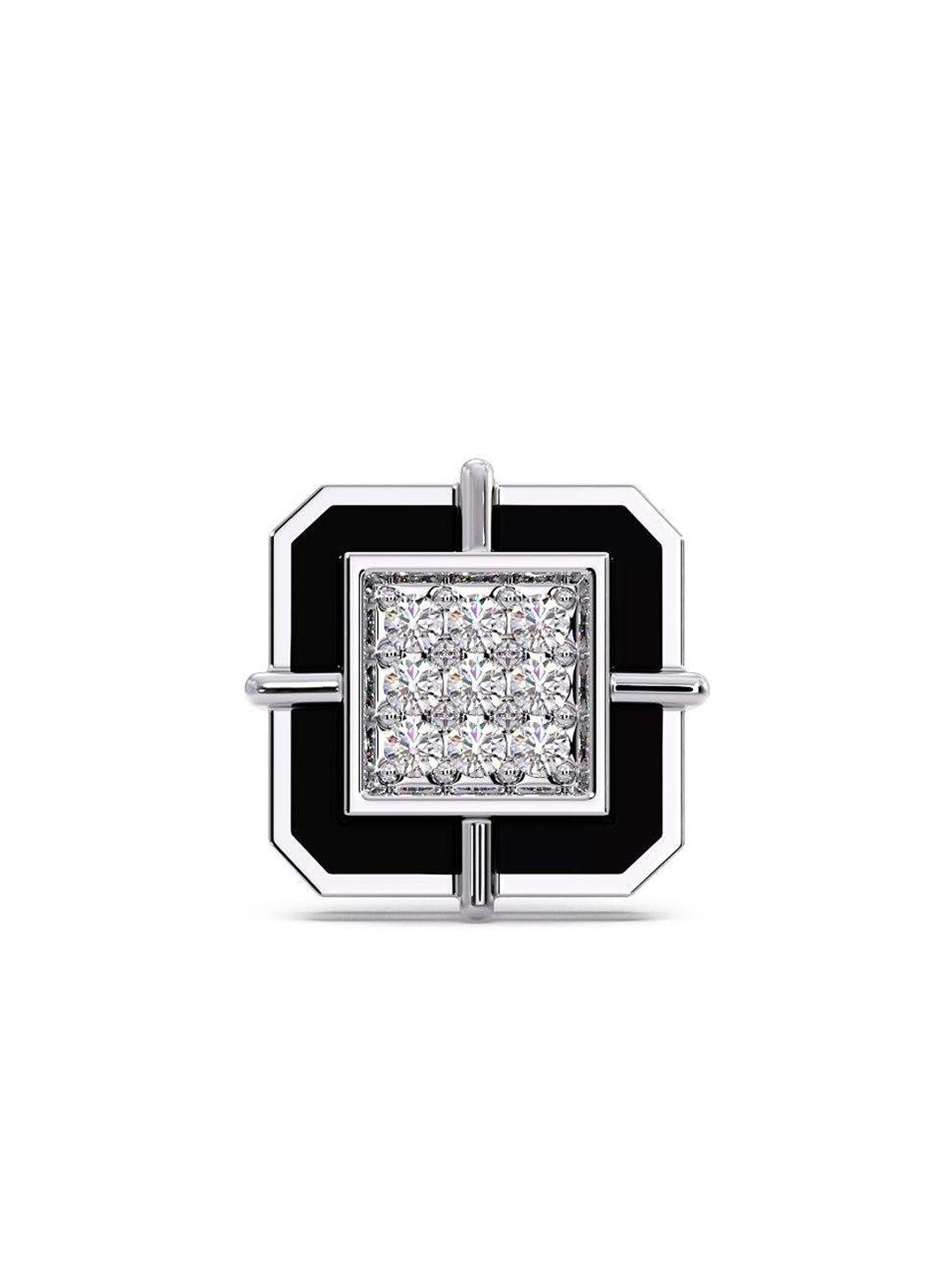 CANDERE A KALYAN JEWELLERS COMPANY Men Diamond-Studded 14KT White Gold Earrings - 1.11 gm, Metallic
CANDERE A KALYAN JEWELLERS COMPANY Men Diamond-Studded 14KT White Gold Earrings - 1.11 gm, Metallic