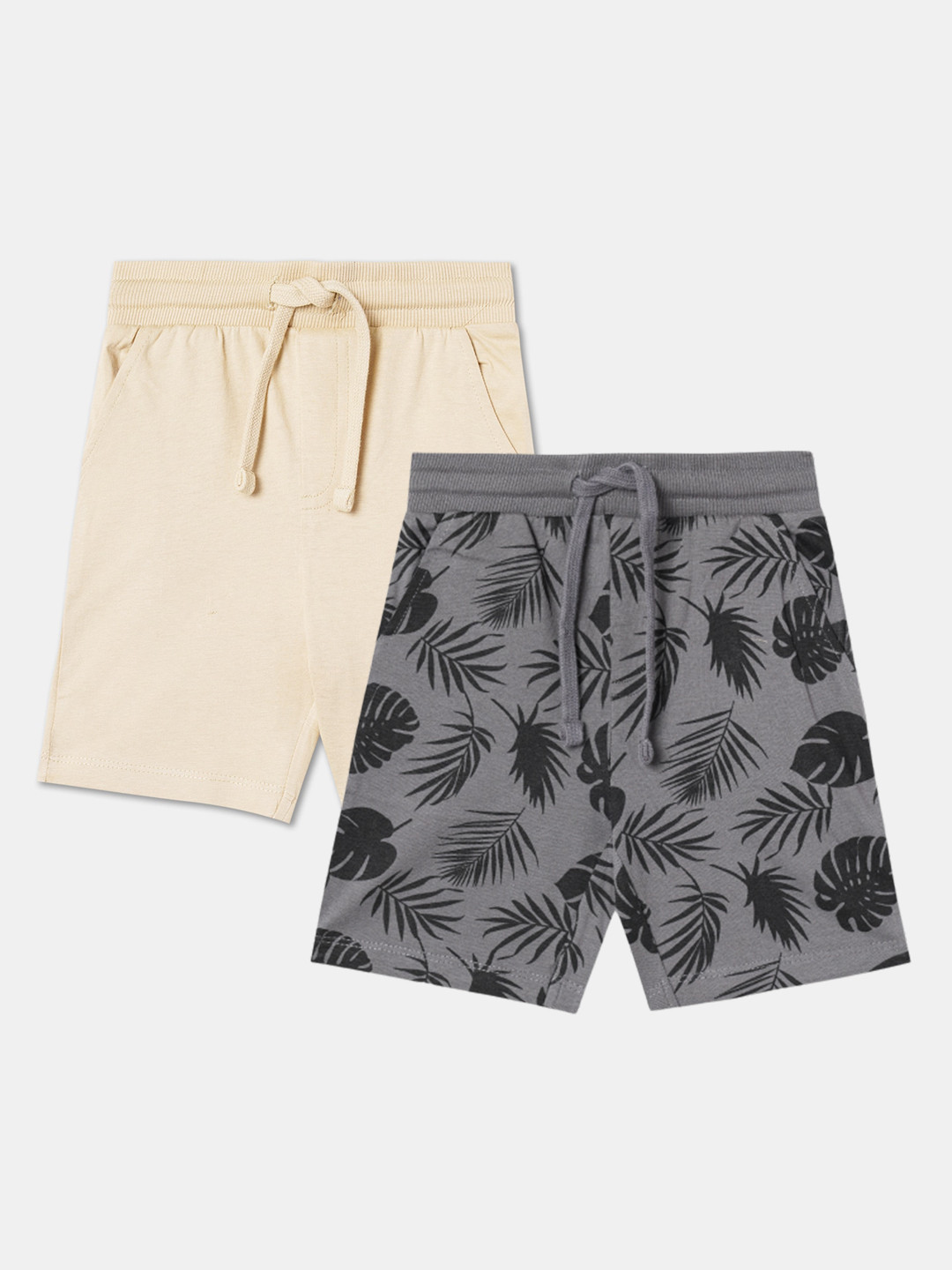 R&B Boys Tropical Printed Regular Shorts, Charcoal
R&B Boys Tropical Printed Regular Shorts, Charcoal