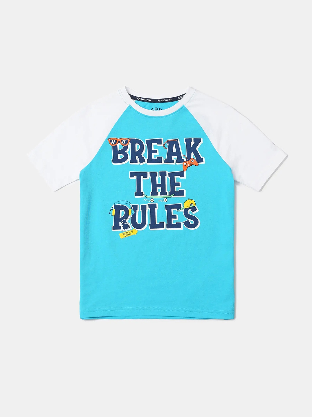Jockey Boys Super Combed Cotton Graphic Printed Round Neck Half Sleeve T-shirt - AB19, Blue
Jockey Boys Super Combed Cotton Graphic Printed Round Neck Half Sleeve T-shirt - AB19, Blue