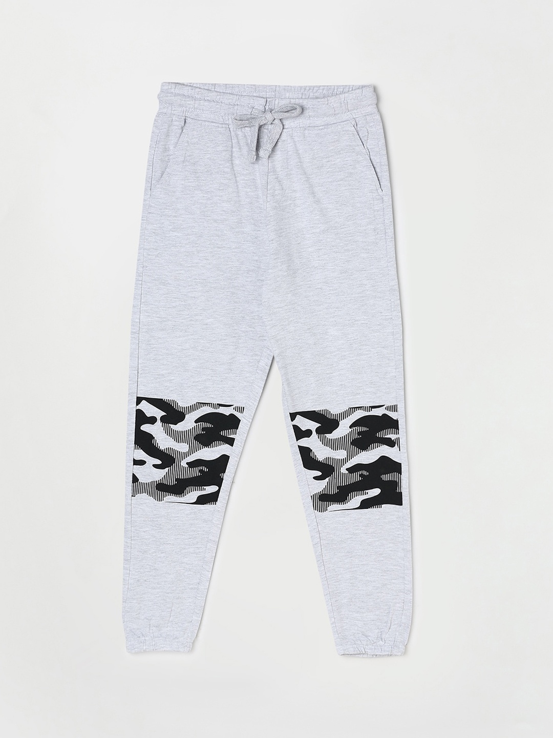 Fame Forever by Lifestyle Teens Boys Printed Slim-Fit Pure Cotton Joggers, Grey melange
Fame Forever by Lifestyle Teens Boys Printed Slim-Fit Pure Cotton Joggers, Grey melange
