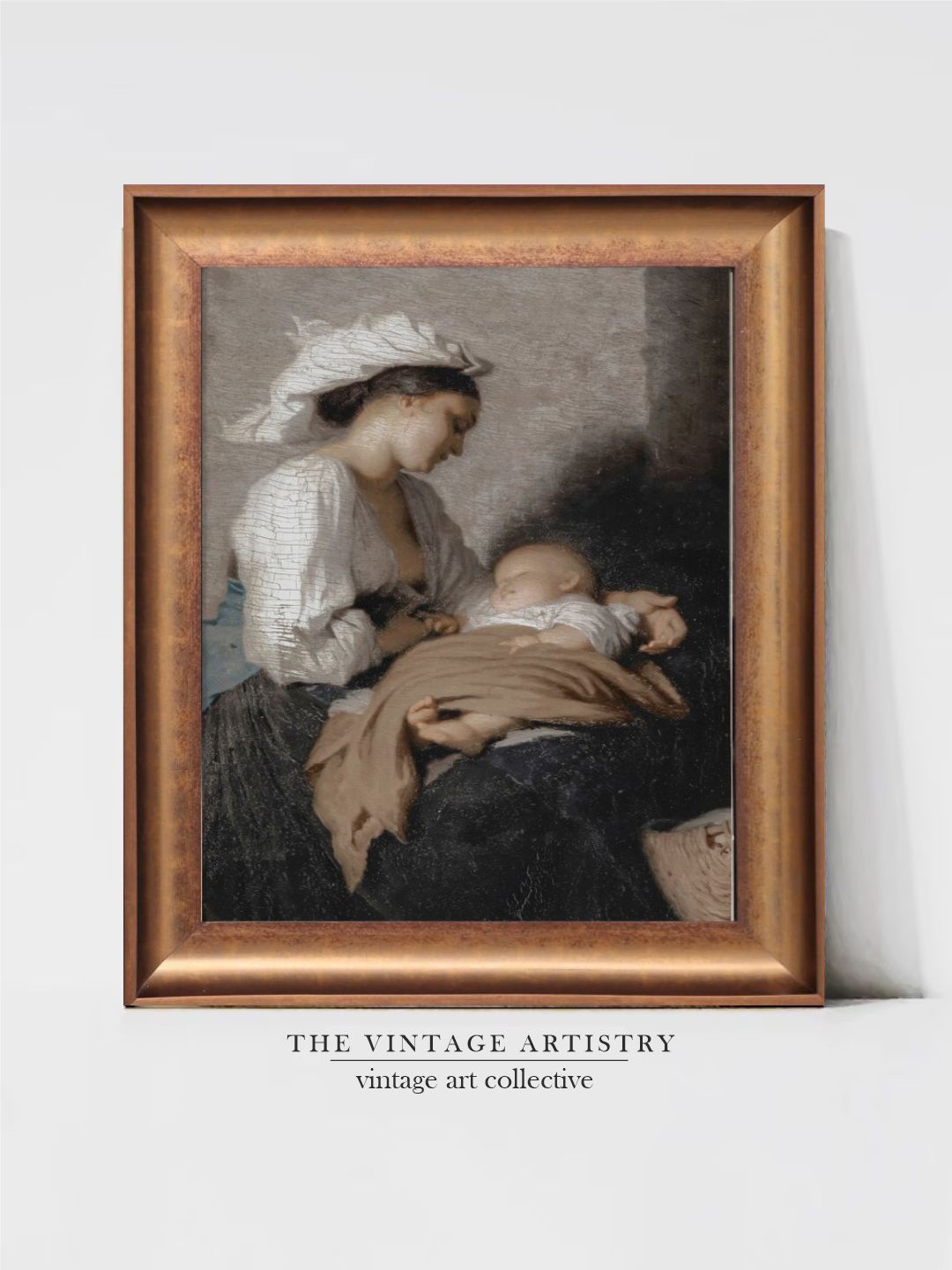 THE VINTAGE ARTISTRY Black & White Mother and Child Printed Framed Wall Painting
THE VINTAGE ARTISTRY Black & White Mother and Child Printed Framed Wall Painting
