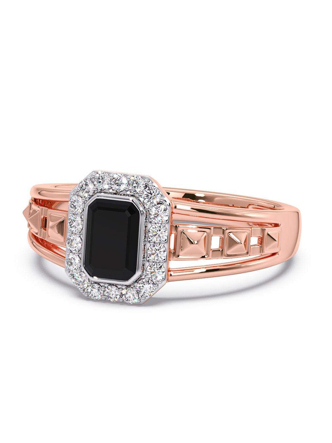 CANDERE A KALYAN JEWELLERS COMPANY Men 14KT Rose Gold Diamond Finger Ring-4.53gm
CANDERE A KALYAN JEWELLERS COMPANY Men 14KT Rose Gold Diamond Finger Ring-4.53gm