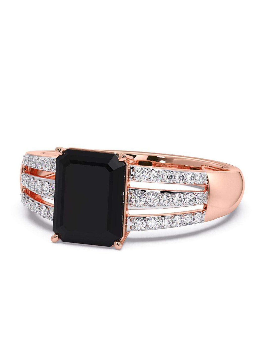 CANDERE A KALYAN JEWELLERS COMPANY Men Diamond-Studded 14KT Rose Gold Ring - 4.49 gm
CANDERE A KALYAN JEWELLERS COMPANY Men Diamond-Studded 14KT Rose Gold Ring - 4.49 gm