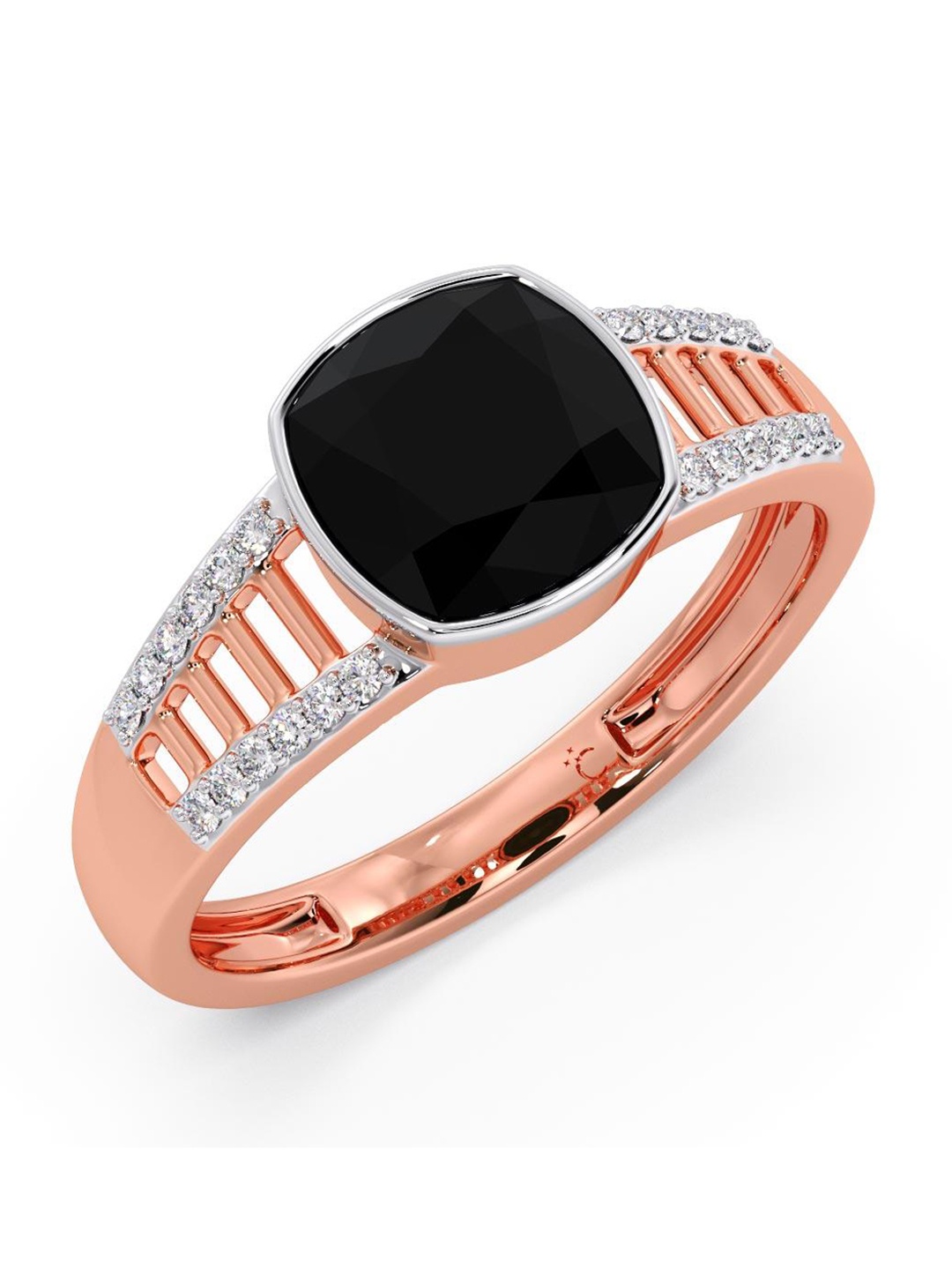 CANDERE A KALYAN JEWELLERS COMPANY Men Diamond-Studded 14KT Rose Gold Ring - 3.51gm
CANDERE A KALYAN JEWELLERS COMPANY Men Diamond-Studded 14KT Rose Gold Ring - 3.51gm