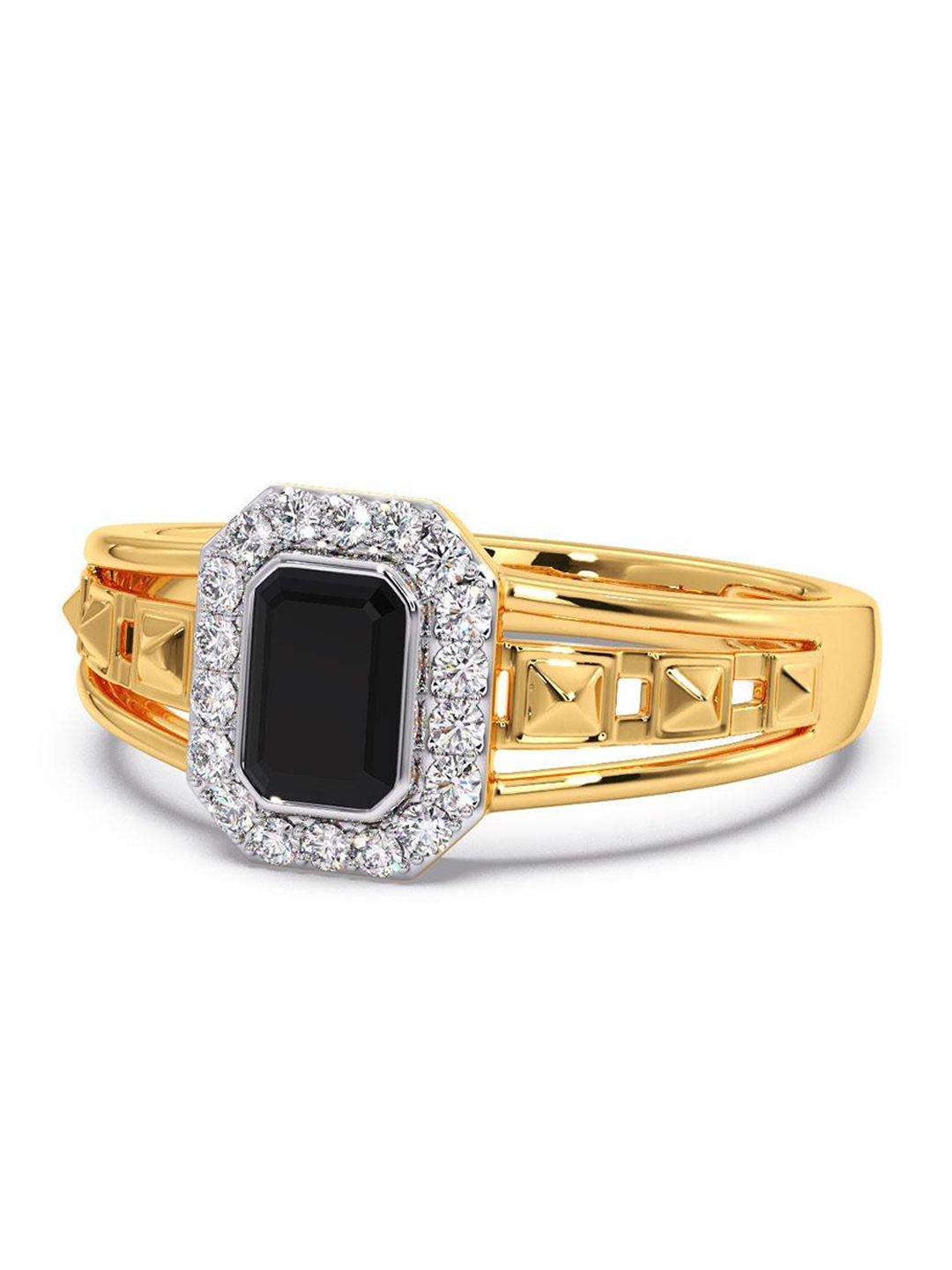 CANDERE A KALYAN JEWELLERS COMPANY Men Diamond-Studded 14KT BIS Hallmark Gold Ring-5.09 g
CANDERE A KALYAN JEWELLERS COMPANY Men Diamond-Studded 14KT BIS Hallmark Gold Ring-5.09 g