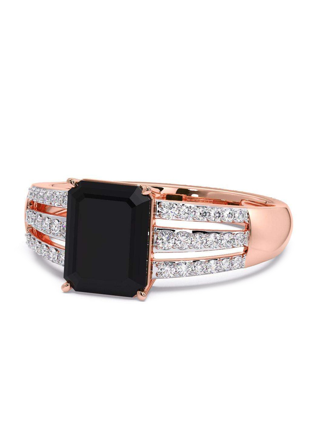 CANDERE A KALYAN JEWELLERS COMPANY Men Diamond-Studded 18KT Rose Gold Ring - 5.43 gm
CANDERE A KALYAN JEWELLERS COMPANY Men Diamond-Studded 18KT Rose Gold Ring - 5.43 gm