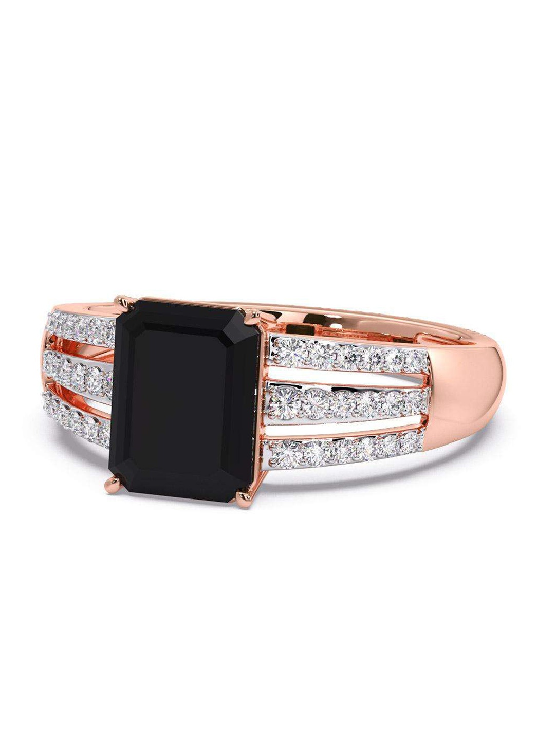 CANDERE A KALYAN JEWELLERS COMPANY Men Diamond-Studded 18KT Rose Gold Ring - 5.11 gm
CANDERE A KALYAN JEWELLERS COMPANY Men Diamond-Studded 18KT Rose Gold Ring - 5.11 gm