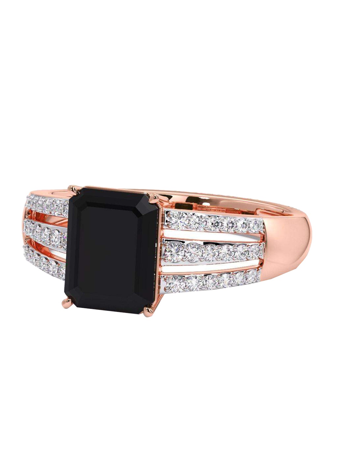 CANDERE A KALYAN JEWELLERS COMPANY Men Diamond-Studded 18KT Rose Gold Ring - 4.22 g
CANDERE A KALYAN JEWELLERS COMPANY Men Diamond-Studded 18KT Rose Gold Ring - 4.22 g