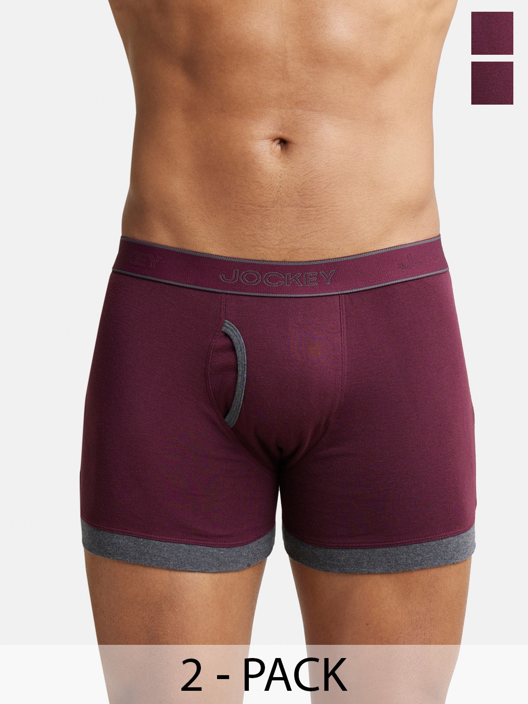 Pack Of 2 Super Combed Cotton Rib Solid Boxer Brief with StayFresh Treatment-1017, Purple
Pack Of 2 Super Combed Cotton Rib Solid Boxer Brief with StayFresh Treatment-1017, Purple
