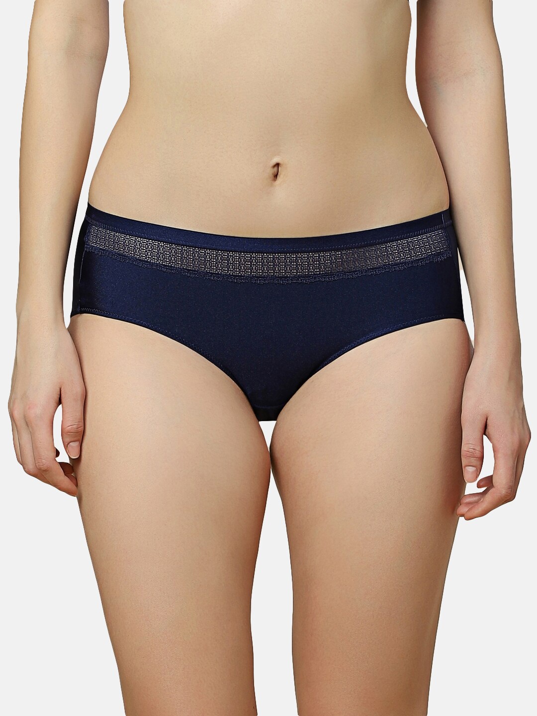 Triumph Women Self Design Seamless Full Coverage All Day Comfort Hipster Briefs, Navy blue
Triumph Women Self Design Seamless Full Coverage All Day Comfort Hipster Briefs, Navy blue