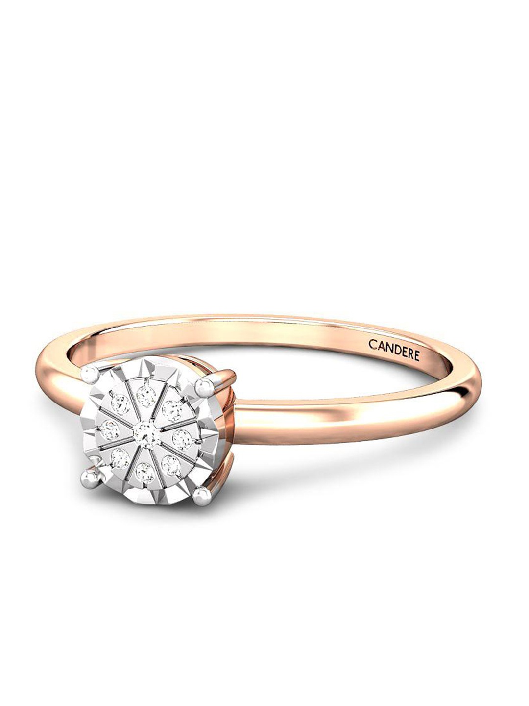 CANDERE A KALYAN JEWELLERS COMPANY Men Diamond-Studded 14KT Rose Gold Ring - 1.7 gm
CANDERE A KALYAN JEWELLERS COMPANY Men Diamond-Studded 14KT Rose Gold Ring - 1.7 gm