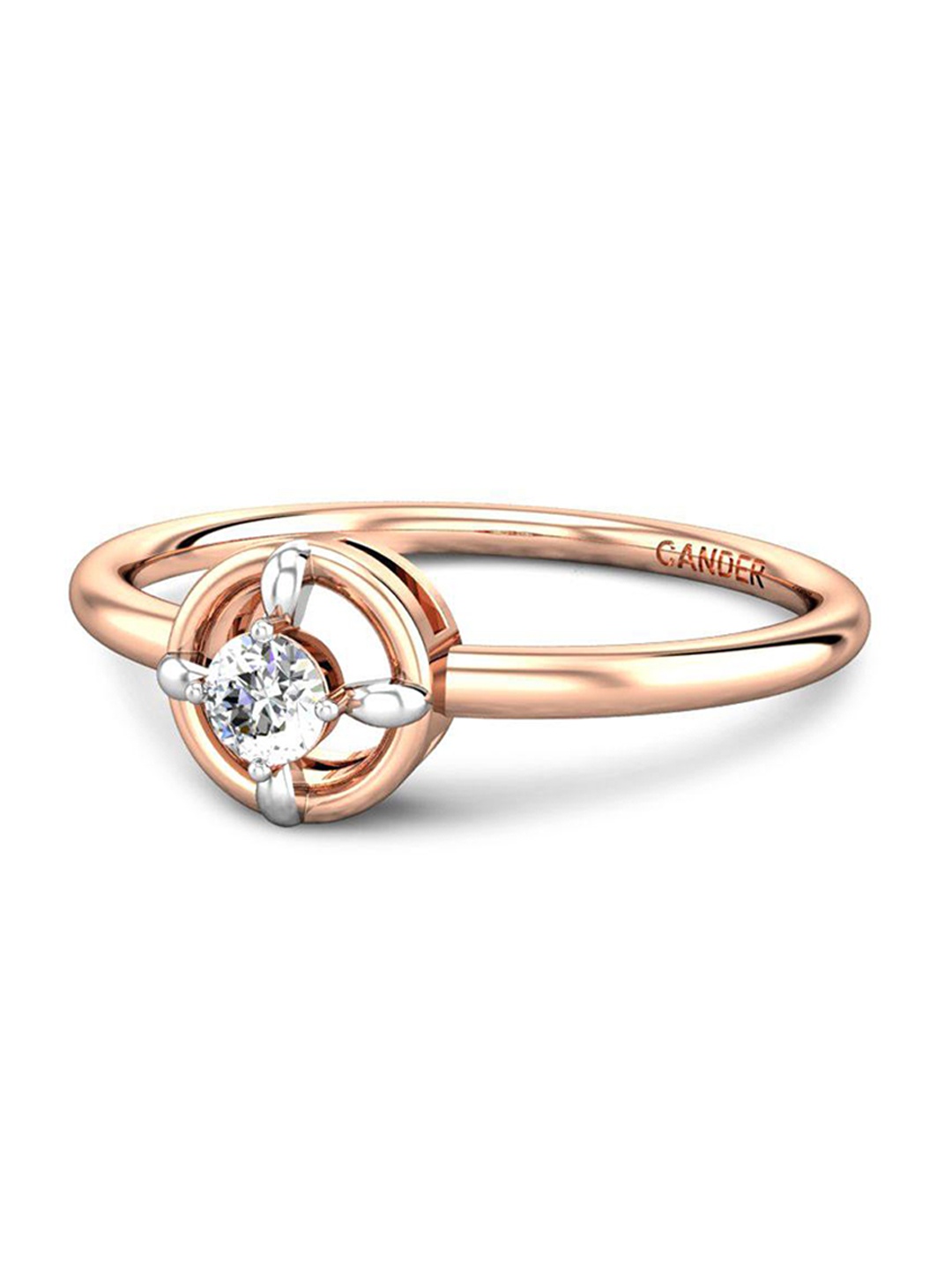 CANDERE A KALYAN JEWELLERS COMPANY Men Diamond-Studded 14KT Rose Gold Ring - 1.08 gm
CANDERE A KALYAN JEWELLERS COMPANY Men Diamond-Studded 14KT Rose Gold Ring - 1.08 gm