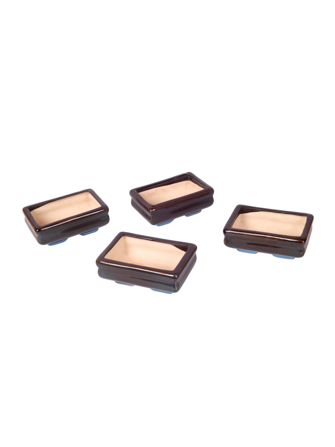 AAKRITI ART CREATIONS 4-Pcs Brown & Peach-Coloured Terracotta Clay Bonsai Planter Tray
AAKRITI ART CREATIONS 4-Pcs Brown & Peach-Coloured Terracotta Clay Bonsai Planter Tray