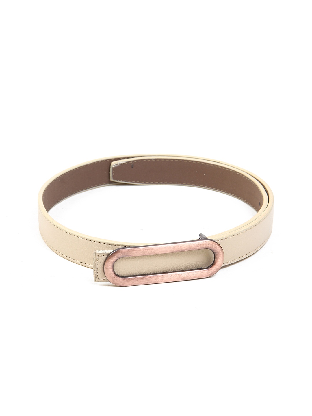 Calvadoss Girls Textured Belt, Beige