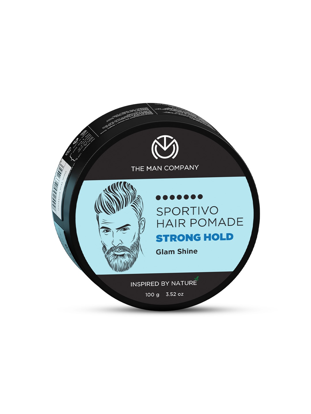 THE MAN COMPANY Sportivo Hair Styling Pomade Wax with Aloe Vera & Vitamin E - 100 g, Grey
THE MAN COMPANY Sportivo Hair Styling Pomade Wax with Aloe Vera & Vitamin E - 100 g, Grey