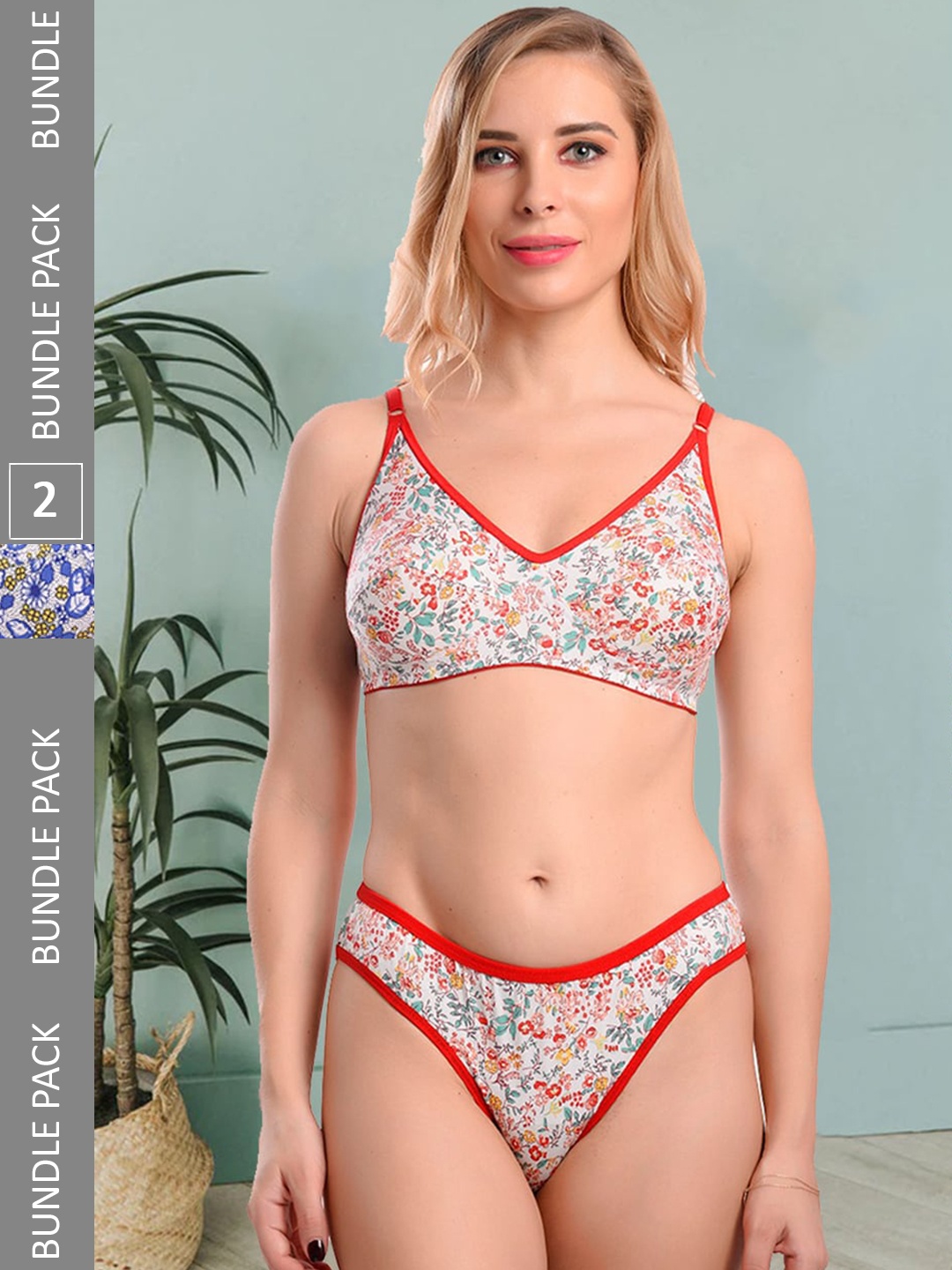 Fleurt Pack Of 2 Printed Non-Padded Lingerie Set- Fleurt-Set-Print-R.PK-Print 2-BL-30, Red
Fleurt Pack Of 2 Printed Non-Padded Lingerie Set- Fleurt-Set-Print-R.PK-Print 2-BL-30, Red