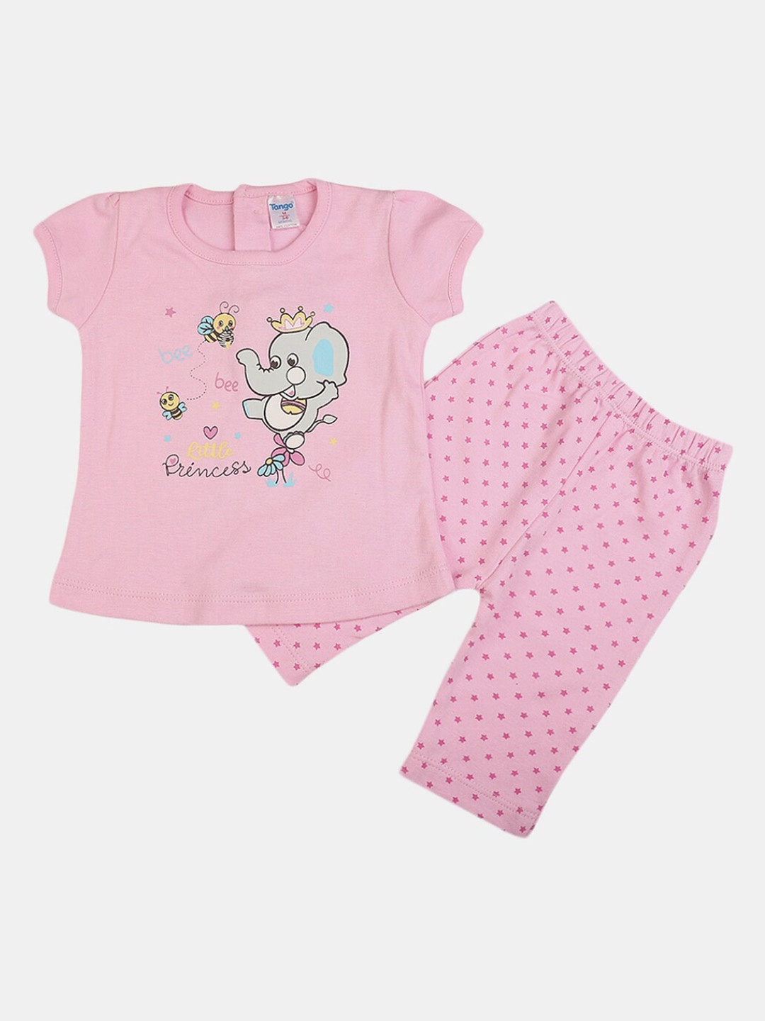 V-Mart Infant Girls Printed Pure Cotton Round Neck Top with Pyjamas Clothing Set, Pink
V-Mart Infant Girls Printed Pure Cotton Round Neck Top with Pyjamas Clothing Set, Pink