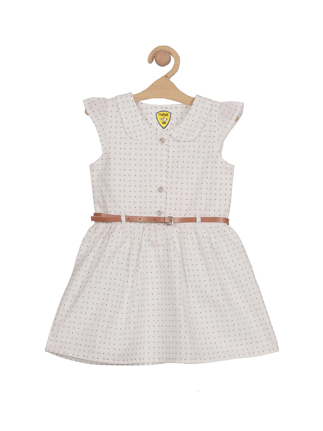 Lil Lollipop Girls Premium Floral Printed Pure Cotton Fit & Flare Dress With Belt, White
Lil Lollipop Girls Premium Floral Printed Pure Cotton Fit & Flare Dress With Belt, White