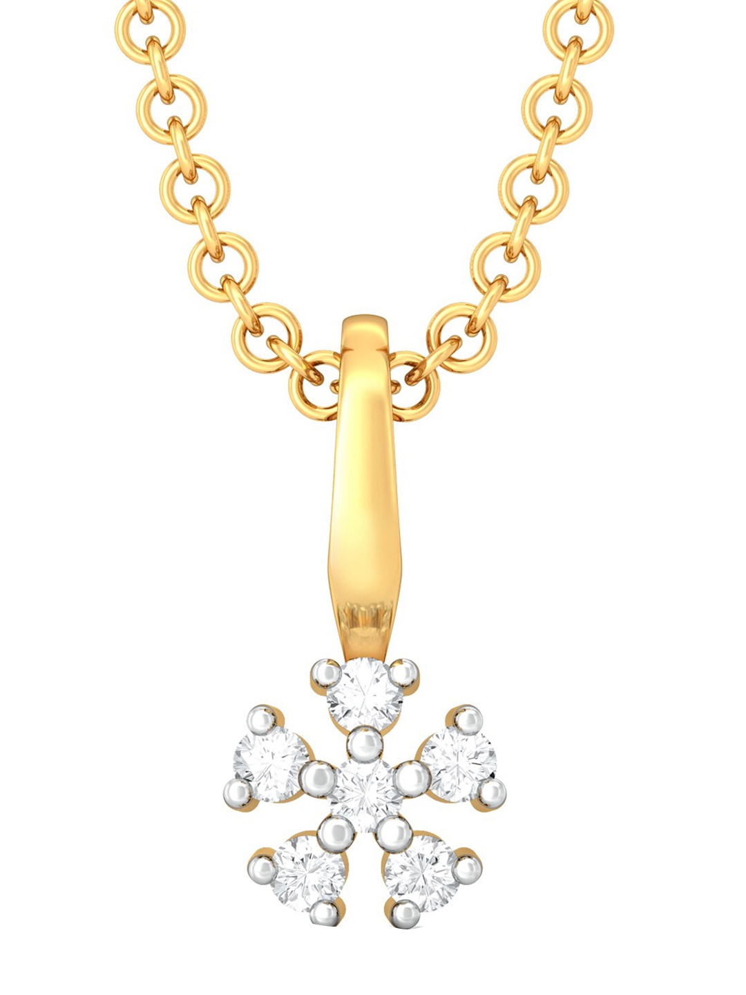 MELORRA Itsy Bitsy Florals Diamond-Studded Rhodium-Plated 18KT Gold Pendant- 0.67 gm
MELORRA Itsy Bitsy Florals Diamond-Studded Rhodium-Plated 18KT Gold Pendant- 0.67 gm