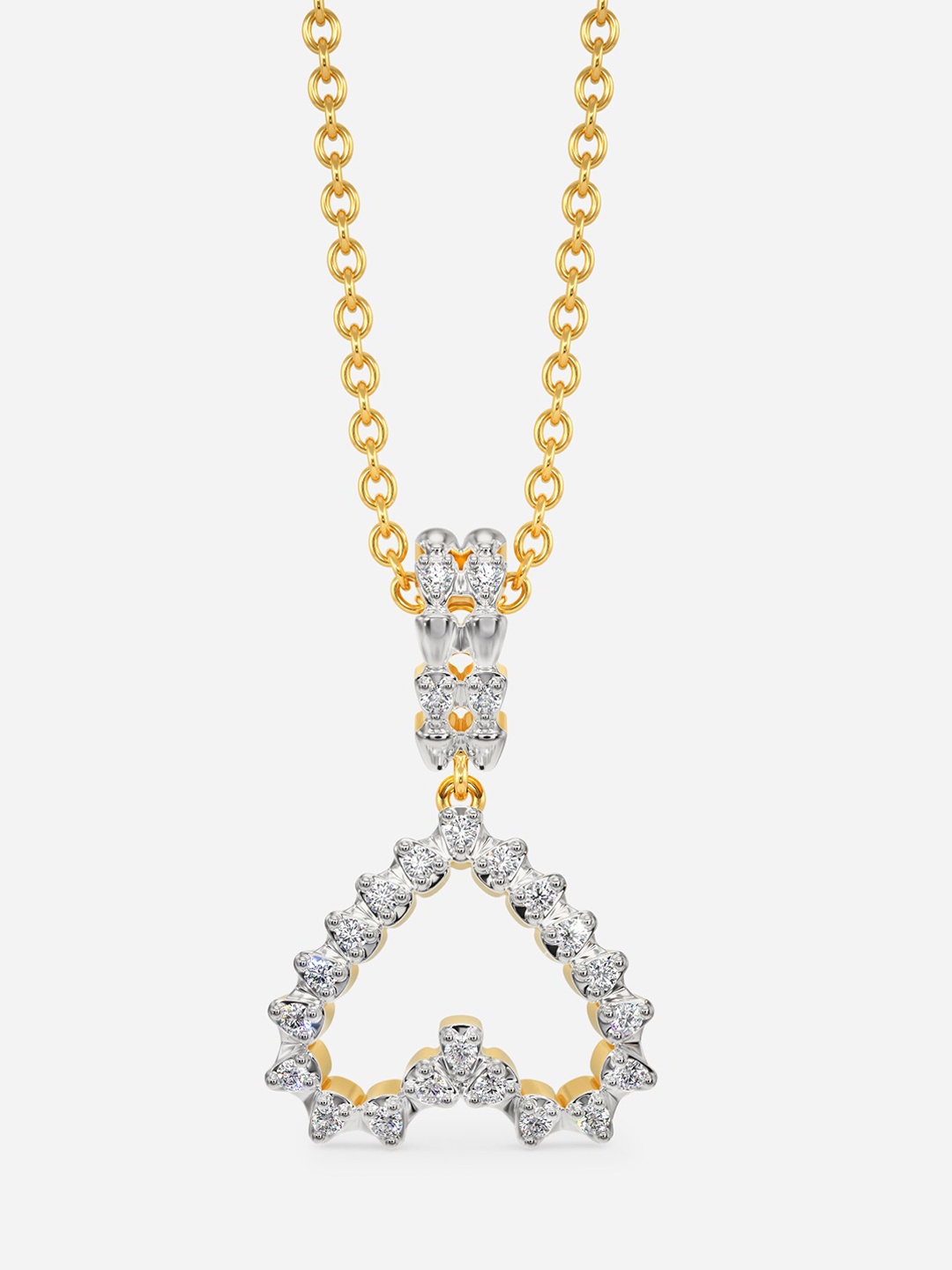 MELORRA Zipped In Love Diamond-Studded Rhodium-Plated 18KT Gold Pendant-1.99gm
MELORRA Zipped In Love Diamond-Studded Rhodium-Plated 18KT Gold Pendant-1.99gm