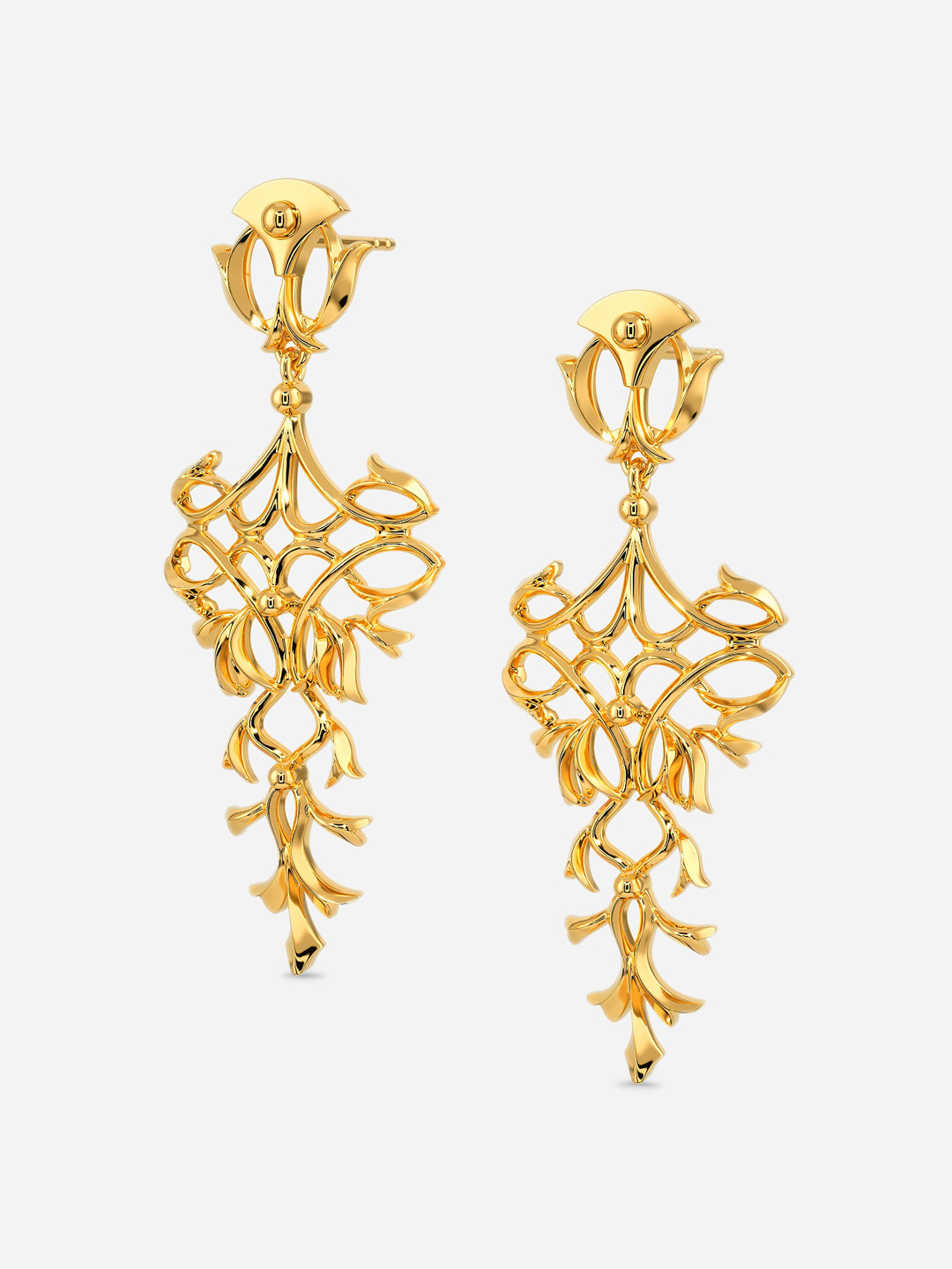 MELORRA Mystical Muse 18KT Gold Drop Earrings- 7.28gm, Yellow
MELORRA Mystical Muse 18KT Gold Drop Earrings- 7.28gm, Yellow