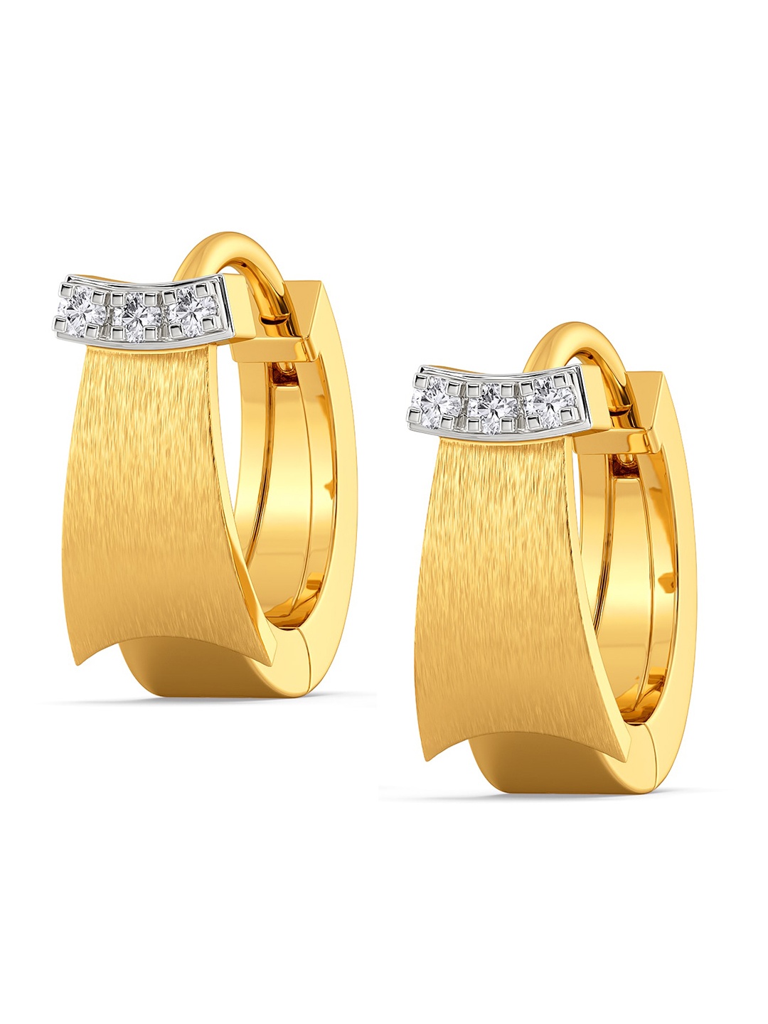 MELORRA School Girl Ruffles Rhodium-Plated Diamond-Studded 18KT Gold Earrings - 4.9 gm
MELORRA School Girl Ruffles Rhodium-Plated Diamond-Studded 18KT Gold Earrings - 4.9 gm