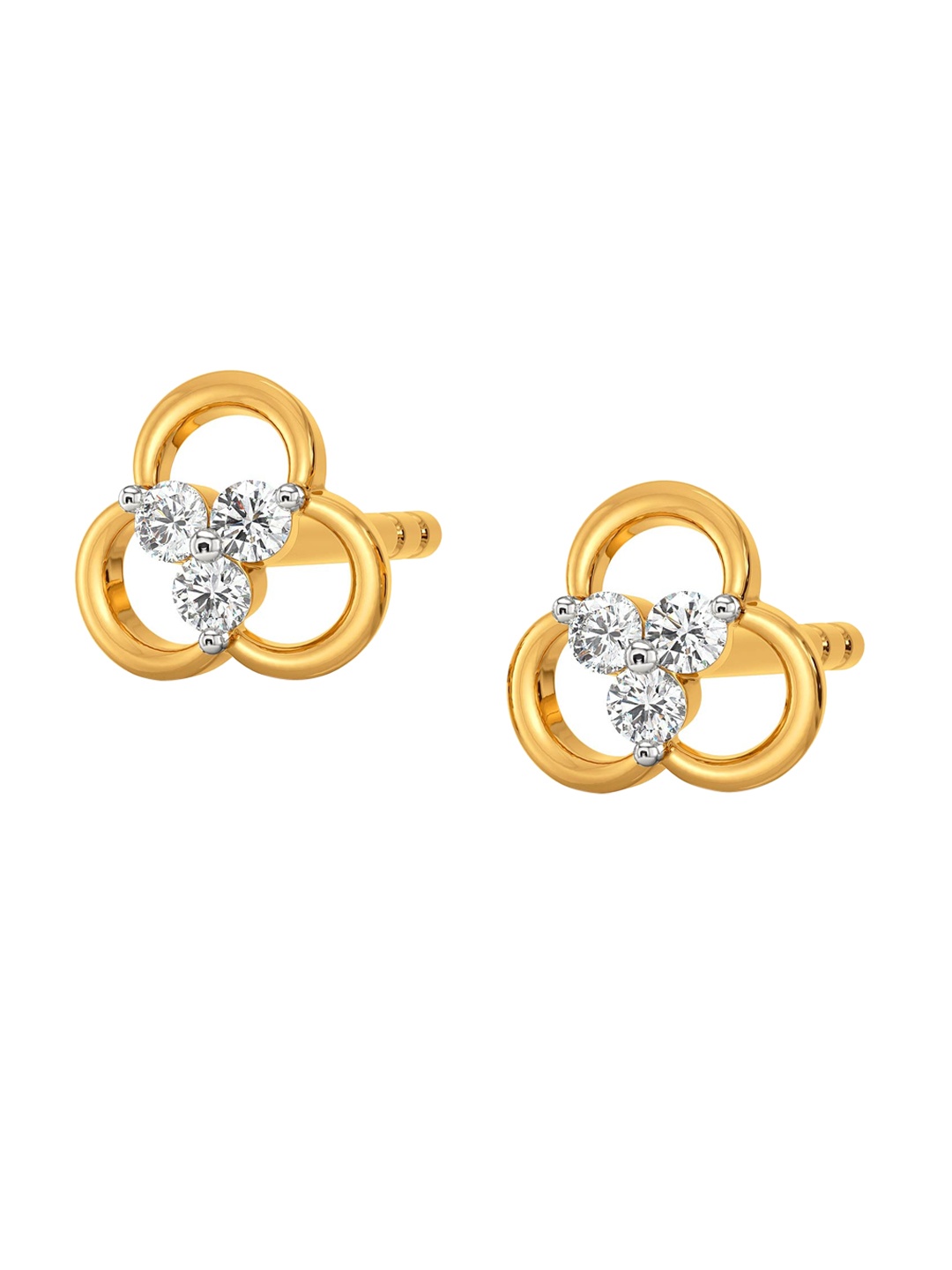 MELORRA Troika Tree Diamond-Studded Rhodium-Plated 18KT Gold Studs Earrings- 1.2 gm
MELORRA Troika Tree Diamond-Studded Rhodium-Plated 18KT Gold Studs Earrings- 1.2 gm