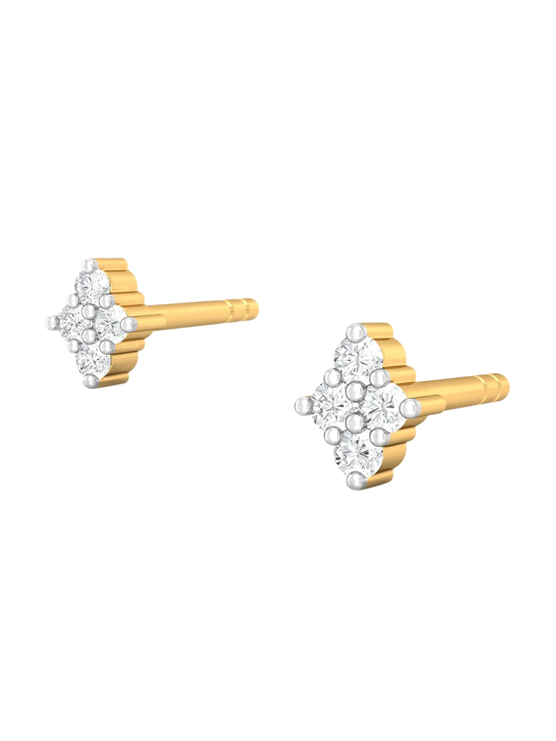 MELORRA Four Score Diamond-Studded Rhodium-Plated 18KT Gold Studs Earrings- 0.85 gm
MELORRA Four Score Diamond-Studded Rhodium-Plated 18KT Gold Studs Earrings- 0.85 gm