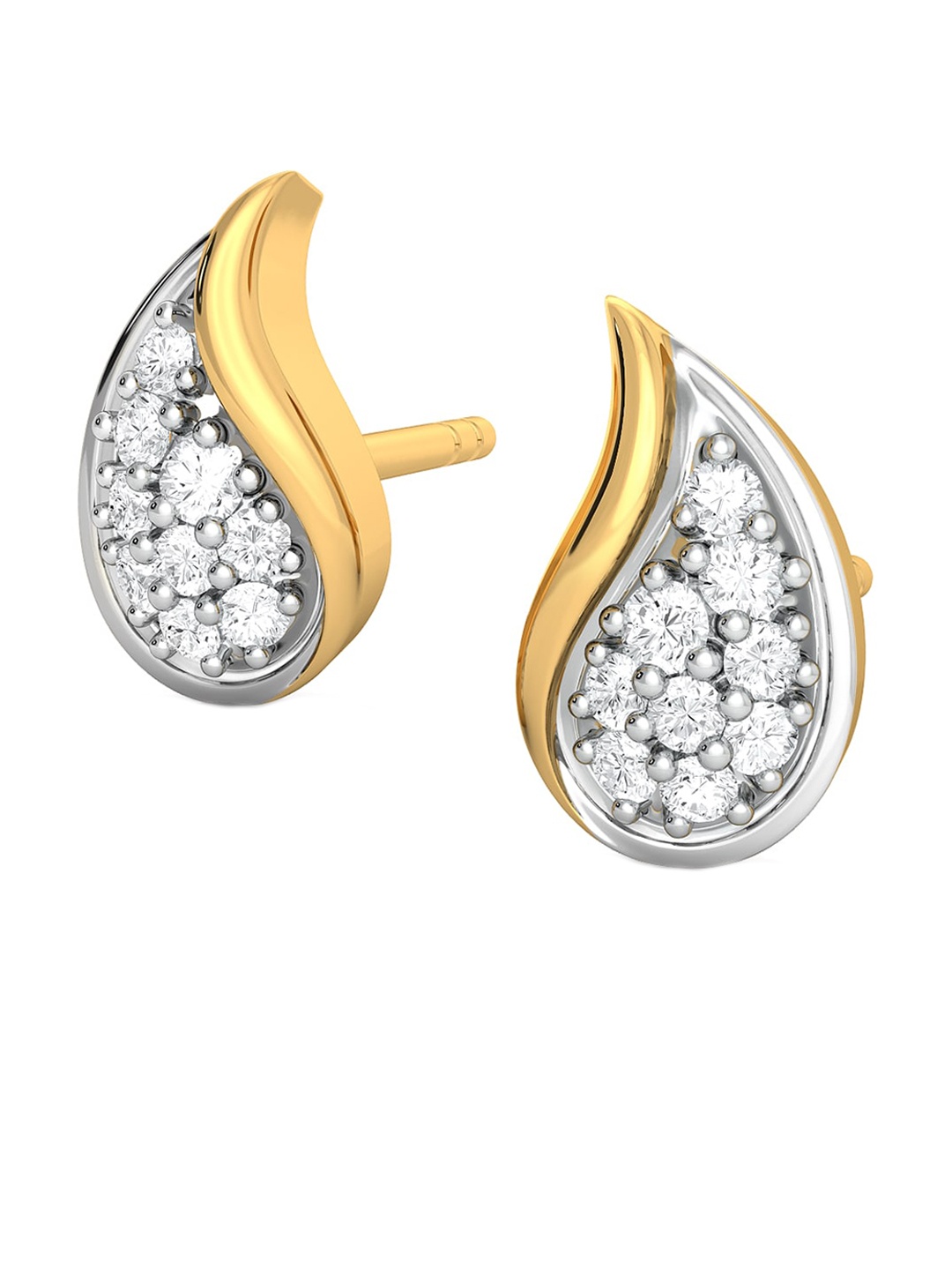 MELORRA Fleet of Petite Diamond-Studded Rhodium-Plated 18KT Gold Studs Earrings- 1.62 gm
MELORRA Fleet of Petite Diamond-Studded Rhodium-Plated 18KT Gold Studs Earrings- 1.62 gm