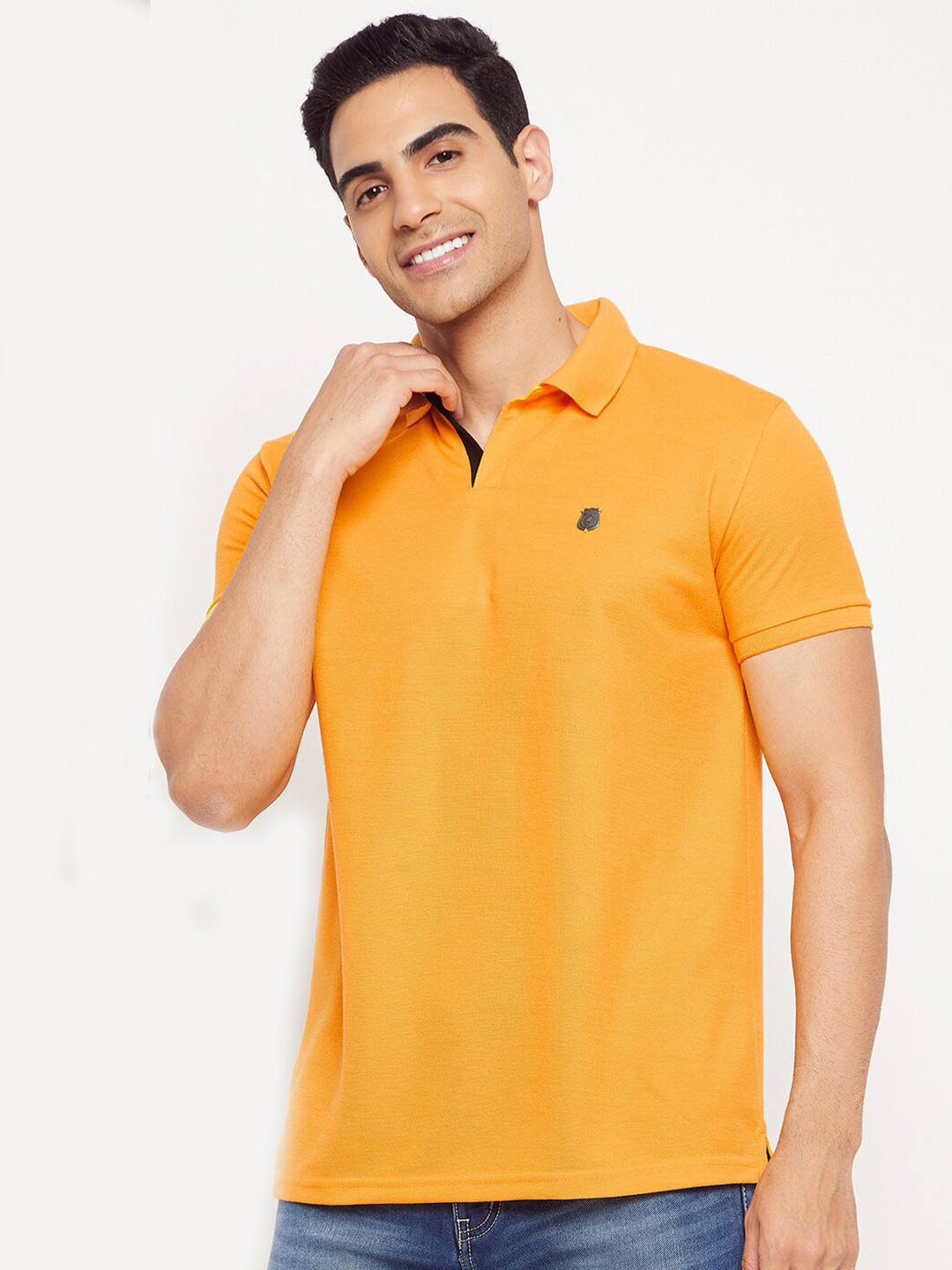 HARBOR N BAY Polo Collar Pure Cotton T-shirt, Orange
HARBOR N BAY Polo Collar Pure Cotton T-shirt, Orange