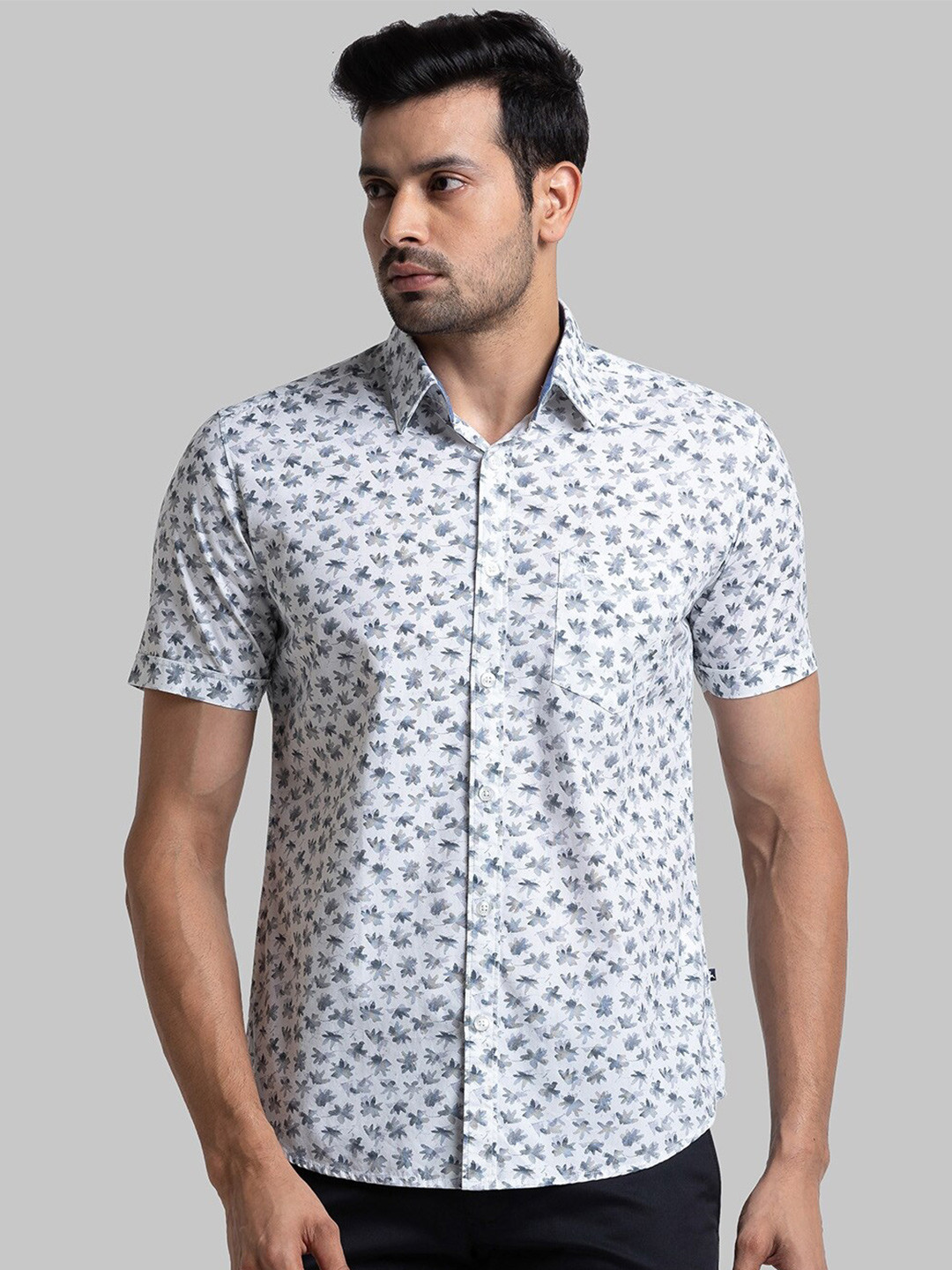 Parx Slim Fit Opaque Floral Printed Casual Shirt, White
Parx Slim Fit Opaque Floral Printed Casual Shirt, White
