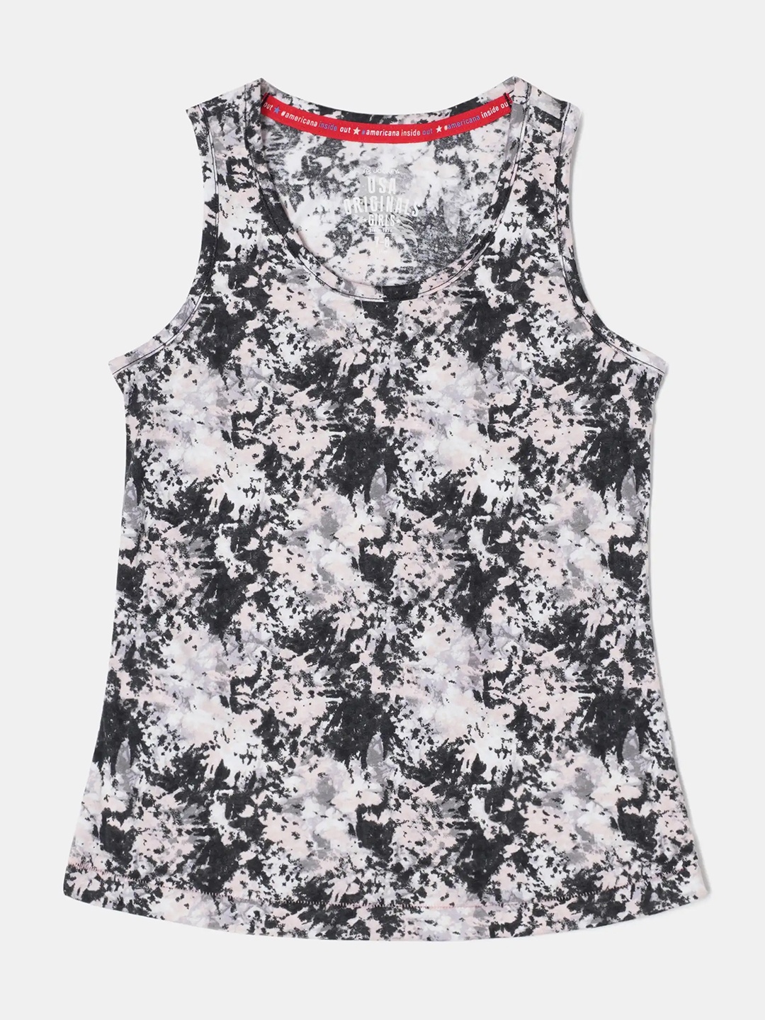 Jockey Girls Super Combed Cotton Regular Fit Printed Round Neck Sleeveless Tank Top-UG36, Black
Jockey Girls Super Combed Cotton Regular Fit Printed Round Neck Sleeveless Tank Top-UG36, Black