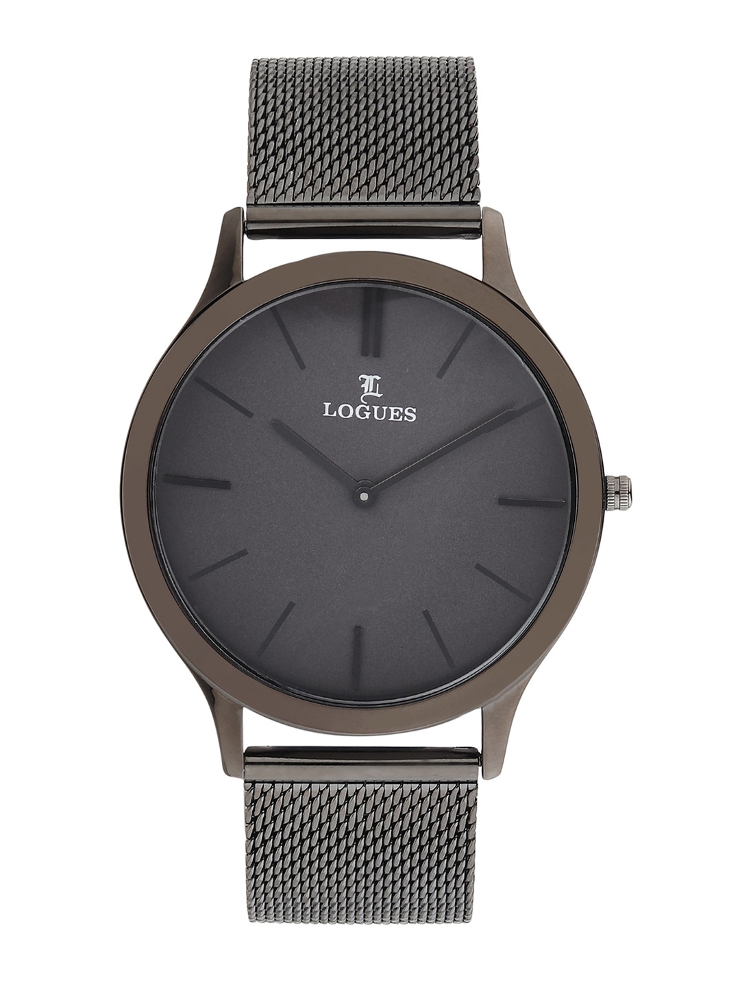LOGUES Men Dial & Stainless Steel Bracelet Style Straps Analogue Watch G 1476 QZ-27, Black
LOGUES Men Dial & Stainless Steel Bracelet Style Straps Analogue Watch G 1476 QZ-27, Black