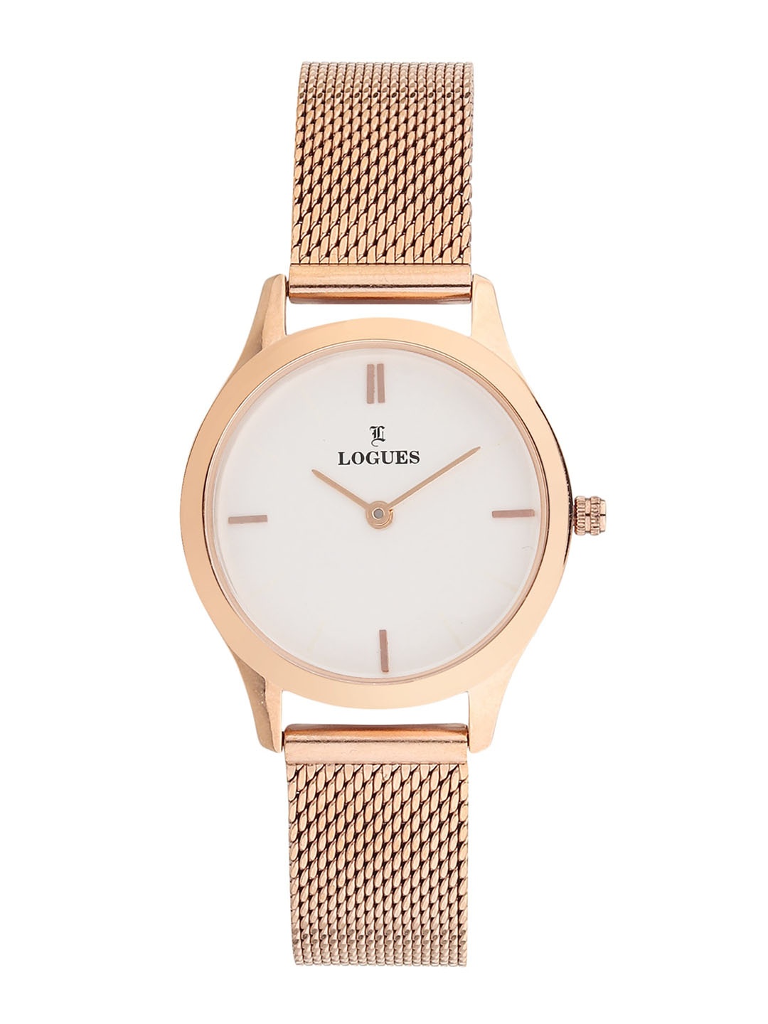 LOGUES Women Stainless Steel Bracelet Style Straps Analogue Watch L 1476 WZ-02, White
LOGUES Women Stainless Steel Bracelet Style Straps Analogue Watch L 1476 WZ-02, White